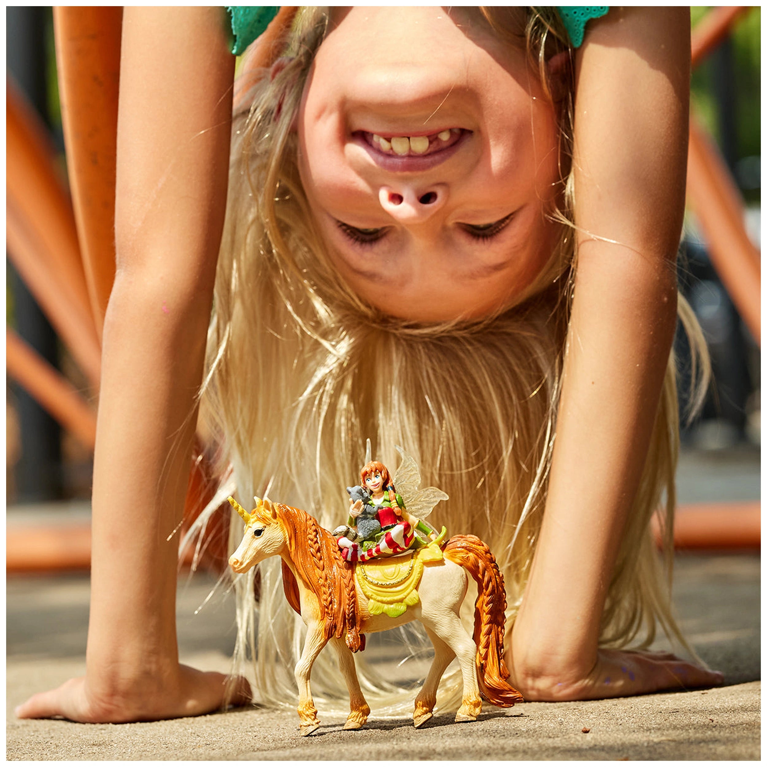 Schleich - Bayala - Hada Marween con Unicornio Brillante - Figuras de Acción y Juguetes - 70567
