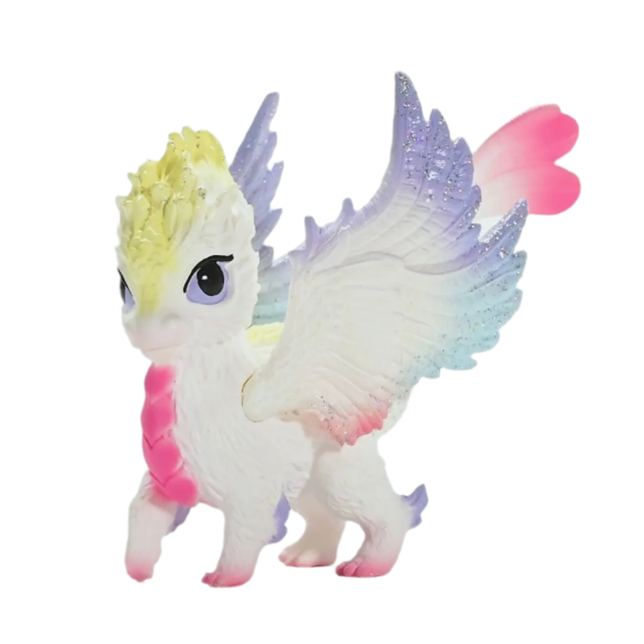 Schleich - Bayala - Dragón Bebé Arcoíris - Figuras de Acción y Juguetes - 70825