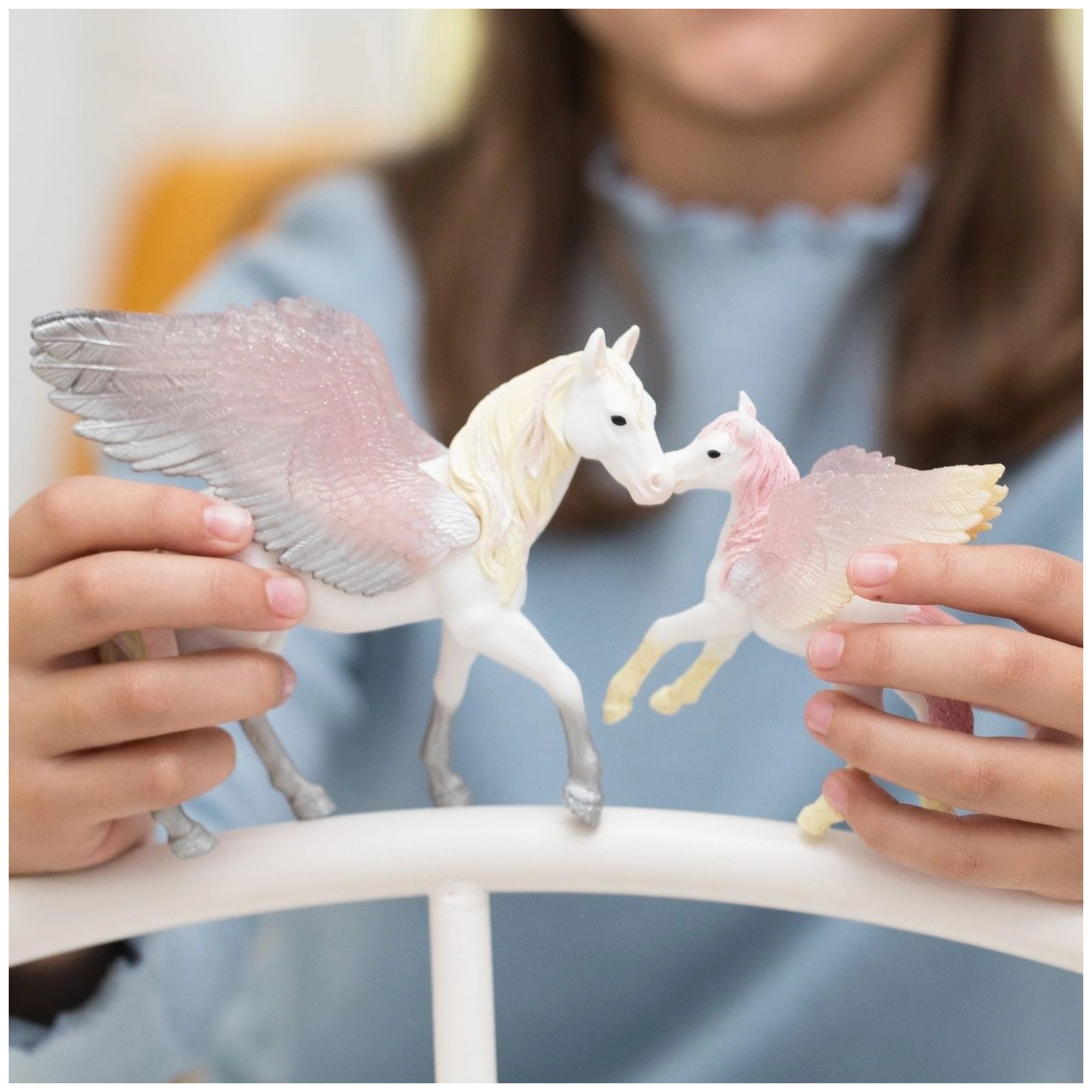 Schleich - Bayala - Potro Pegaso del Amanecer - Figuras de Acción y Juguetes - 70721