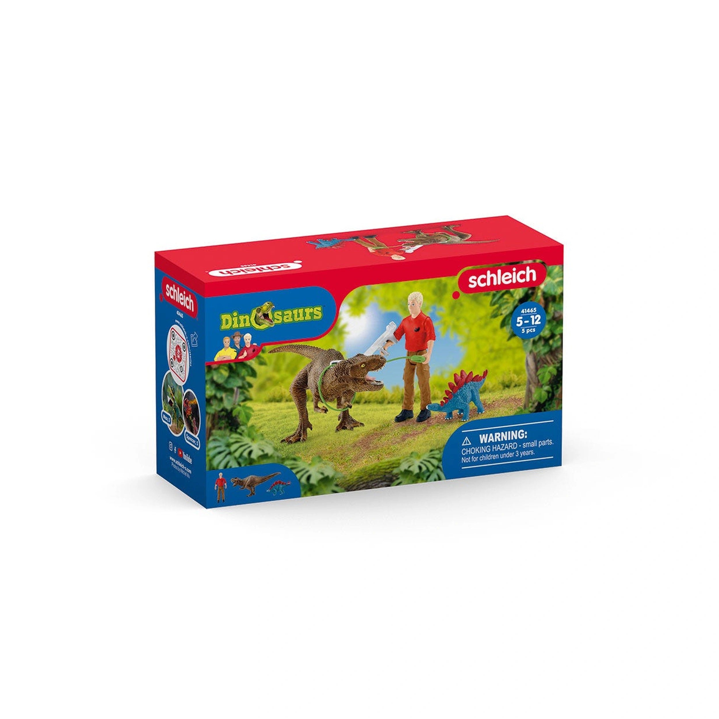 Schleich - Dinosaurs - Tyrannosaurus Rex Attack - Action & Toy Figures - 41465