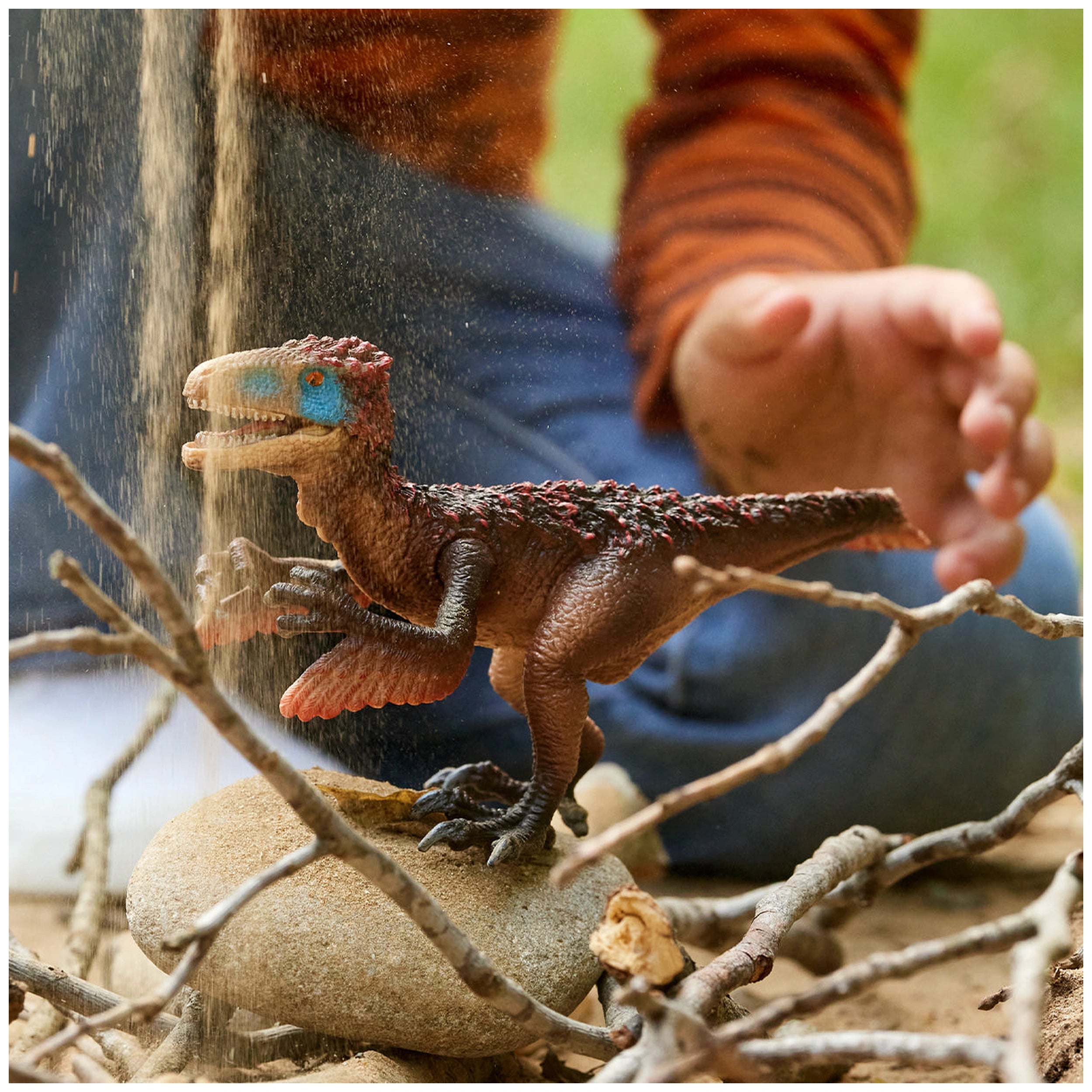 Schleich - Dinosaurios - Utahraptor - Figuras de Acción y Juguetes - 14582