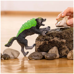 Schleich - Eldrador Creatures - Granite Wolf - Action & Toy Figures - 70153