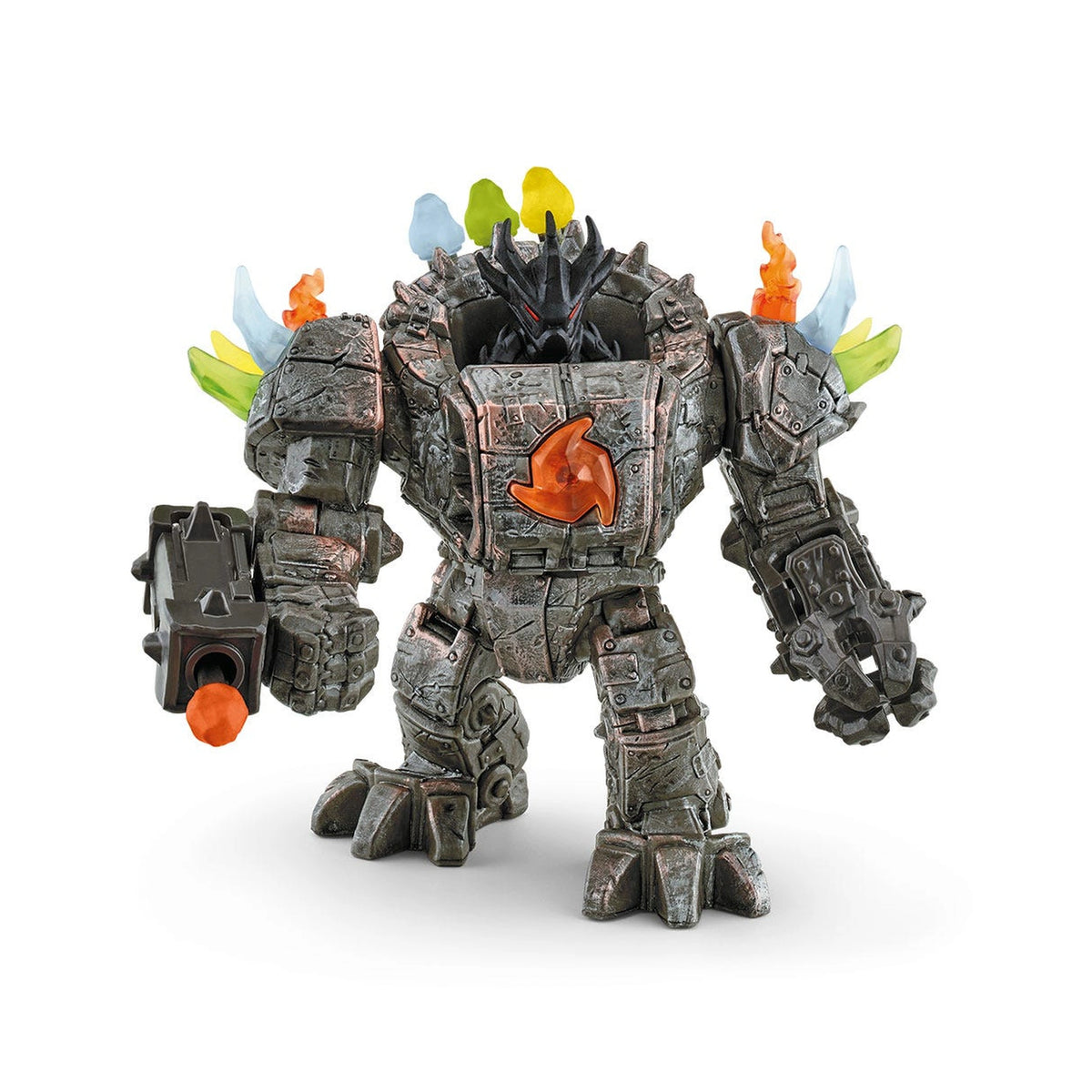 Schleich - Eldrador Creatures - Master Robot With Mini Creature - Action & Toy Figures - 42549