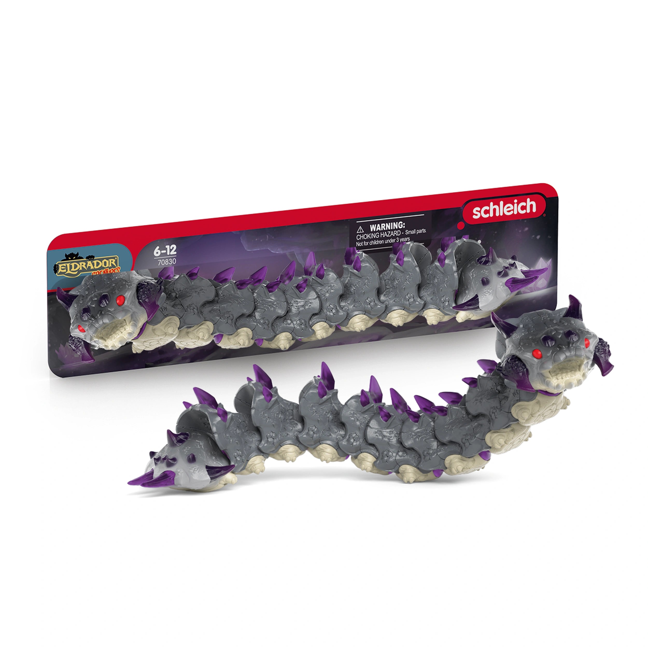 Schleich - Criaturas Eldrador - Gusano Sombra - Figuras de Acción y Juguetes - 70830