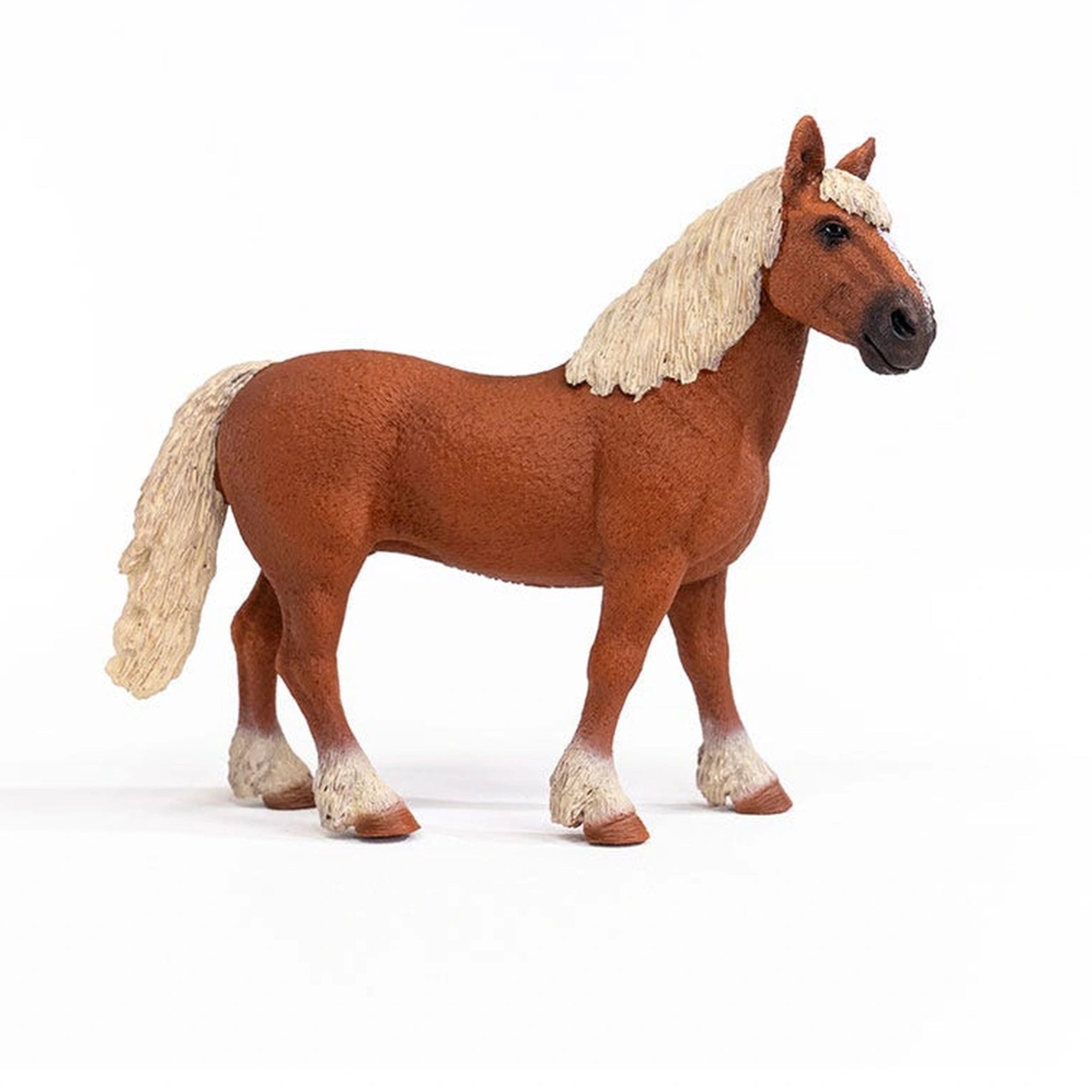 Schleich - Mundo de la Granja - Yegua Belga / Yegua Belga - Figuras de Acción y Juguetes - 13941