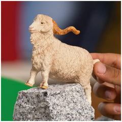 Schleich - Farm World - Male Angora Goat - Action & Toy Figures - 13970