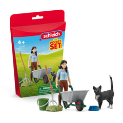 Schleich - Set de bolsillo de Farm World - Juegos de juguetes
