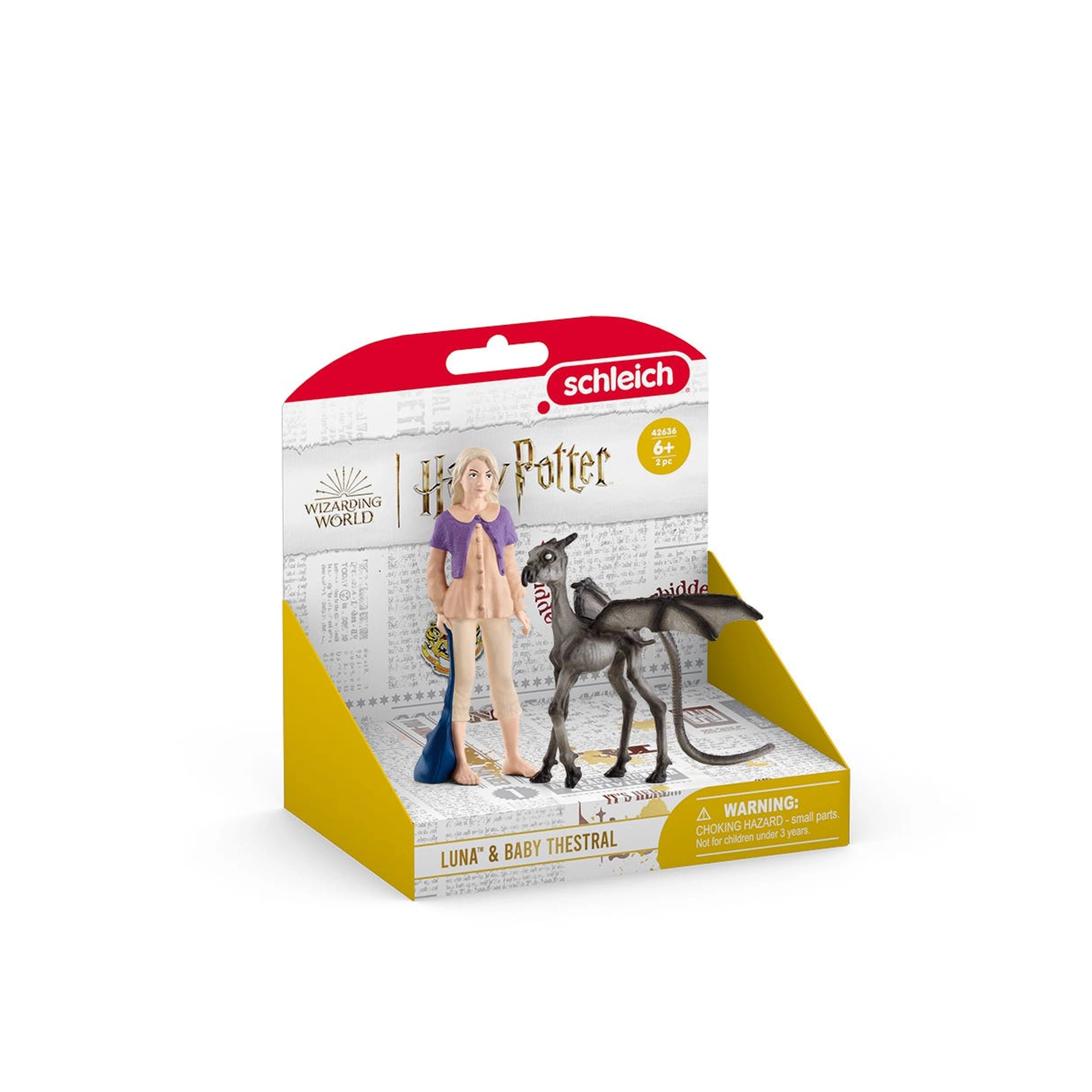 Schleich - Harry Potter - Luna Lovegood™ y Cría de Thestral - Figuras de Acción y Juguetes - 42636