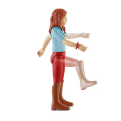 Schleich - Horse Club - Horse Club Hannah y Cayenne - Figuras de Acción y Juguetes - 42539