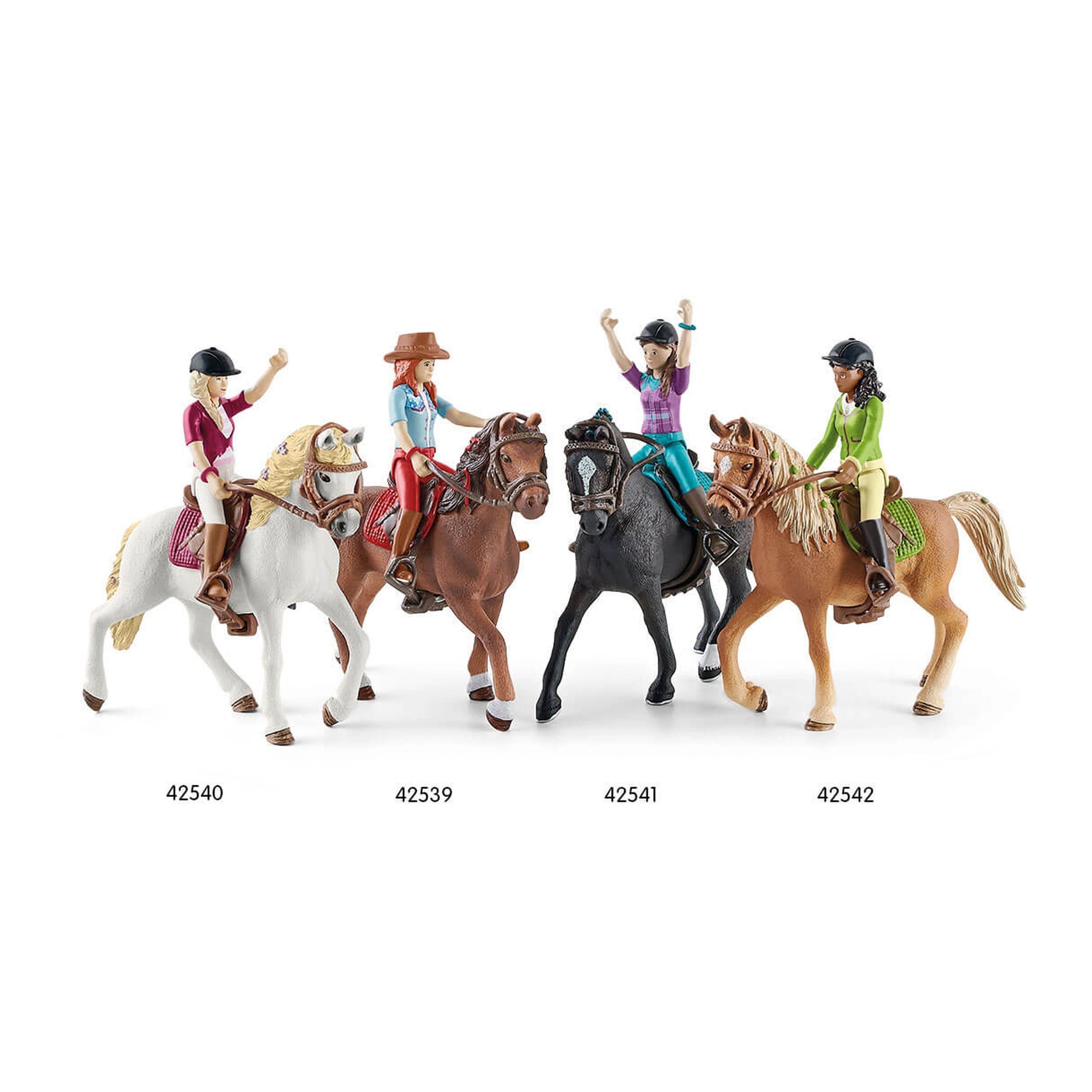 Schleich - Horse Club - Horse Club Hannah y Cayenne - Figuras de Acción y Juguetes - 42539