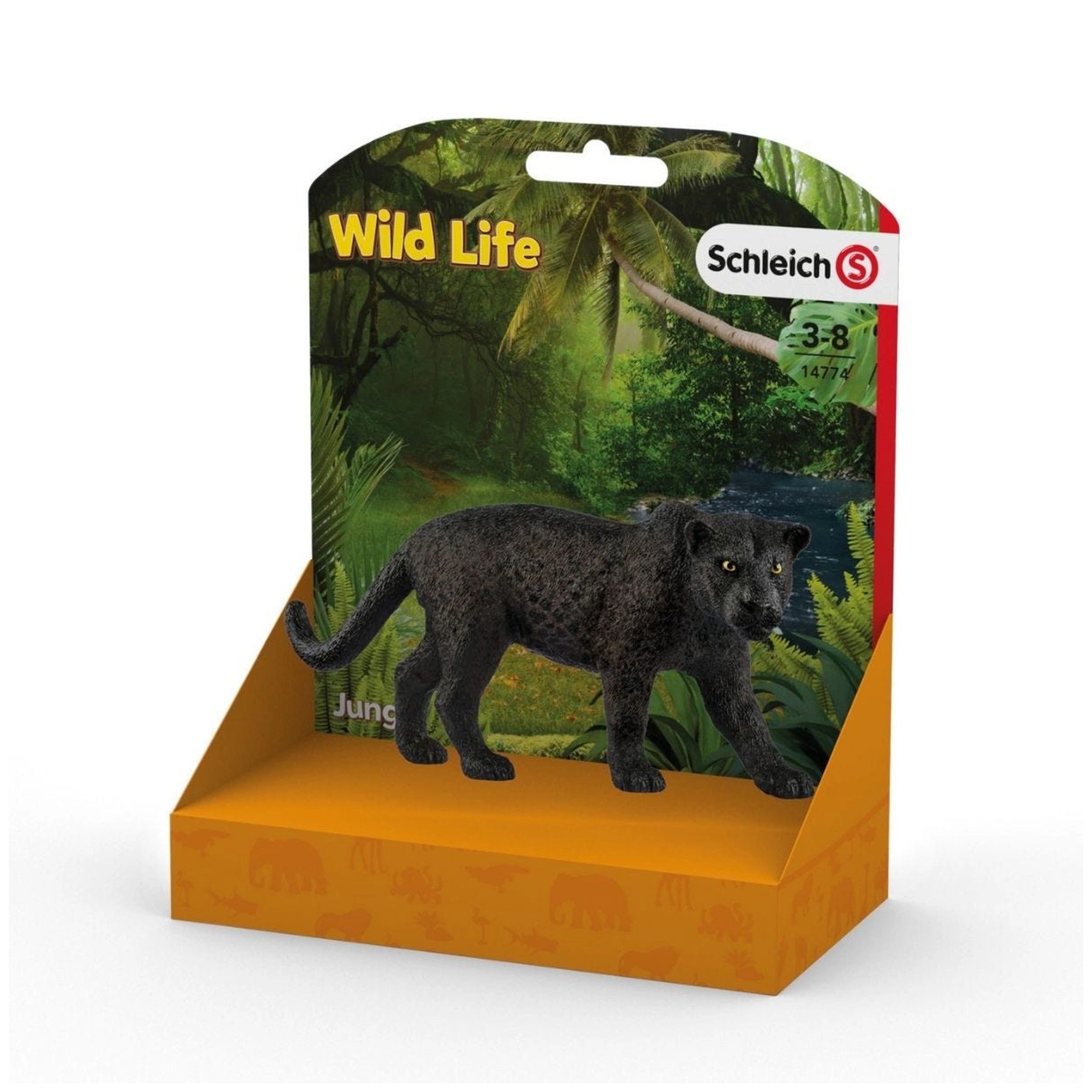 Schleich - Vida Salvaje - Pantera Negra - Figuras de Acción y Juguetes - 14774