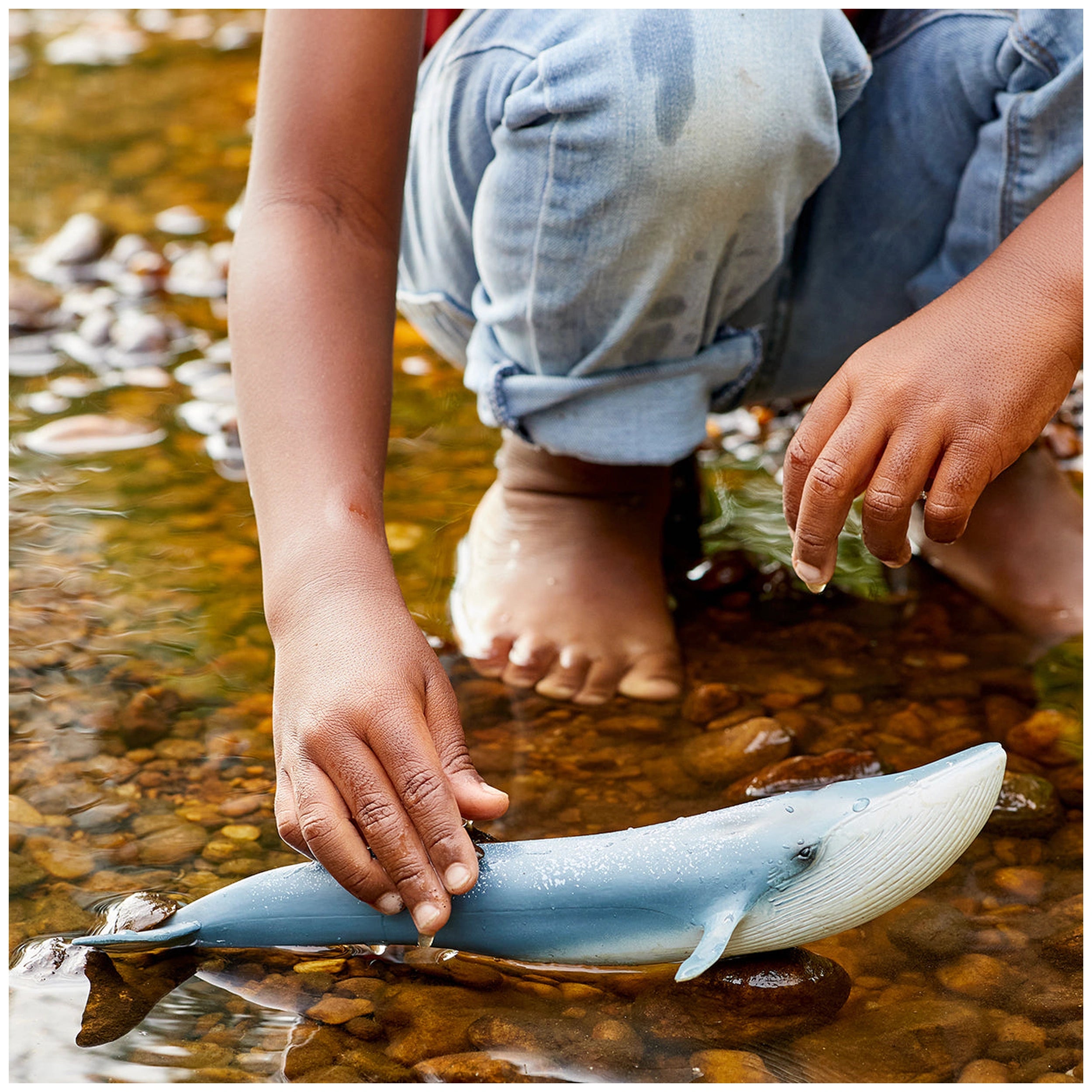 Schleich - Vida Salvaje - Ballena Azul - Figuras de Acción y Juguetes - 14806