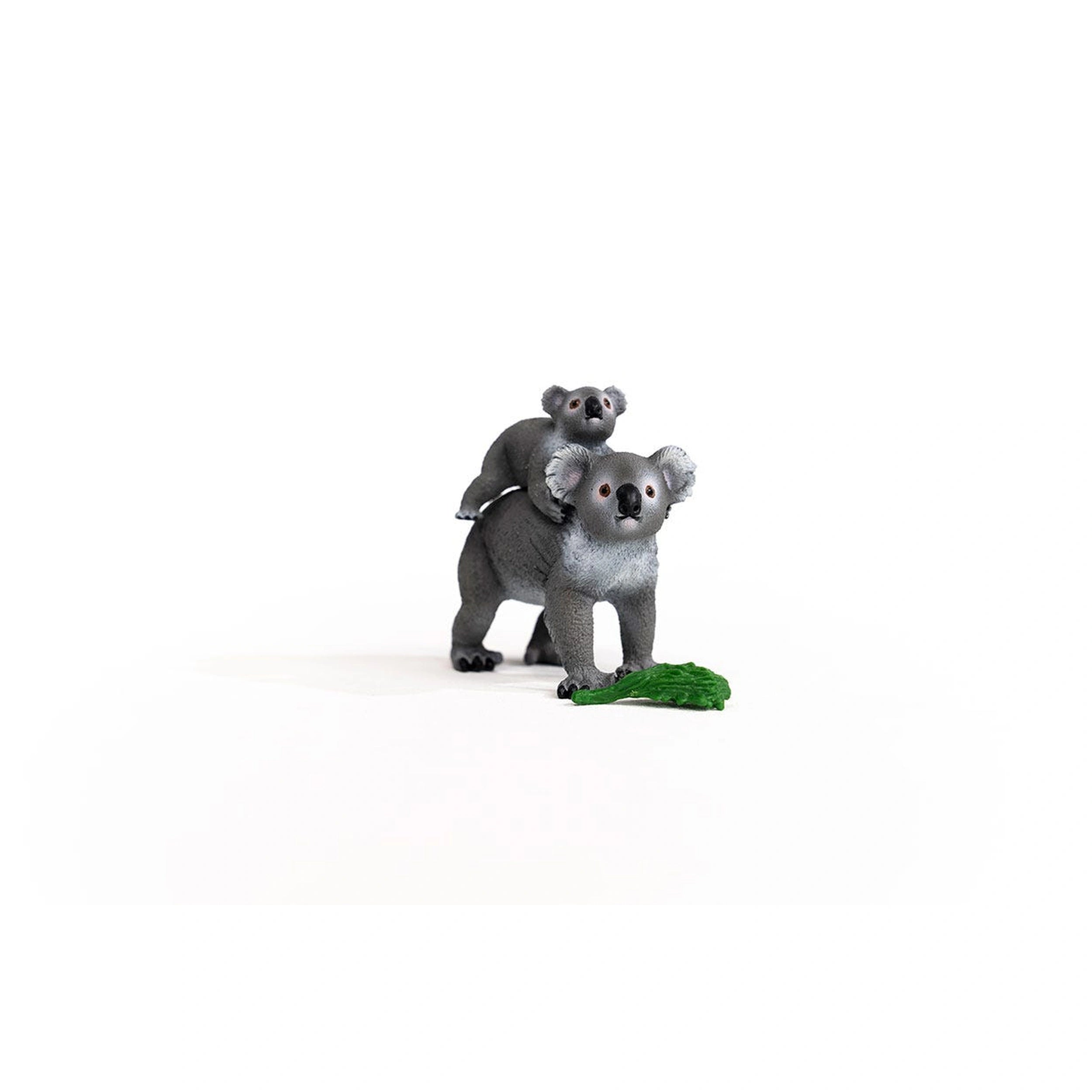 Schleich - Vida Salvaje - Madre Koala y Bebé - Figuras de Acción y Juguetes - 42566