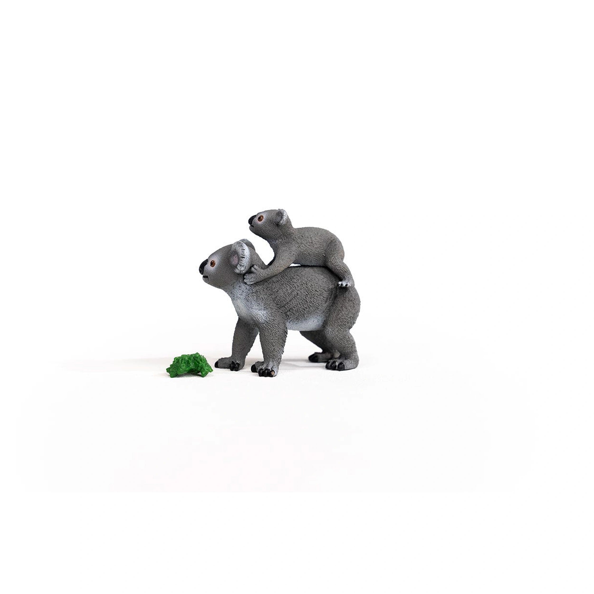 Schleich - Vida Salvaje - Madre Koala y Bebé - Figuras de Acción y Juguetes - 42566