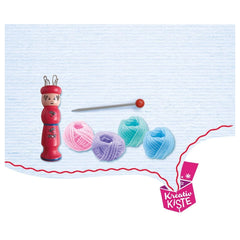Schmidt Spiele - Manualidades y creatividad - Kreativkiste Strickliesel - Set de tejido - 4+ Años
