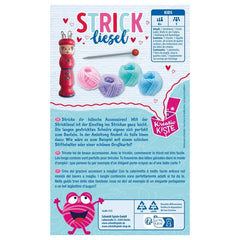 Schmidt Spiele - Manualidades y creatividad - Kreativkiste Strickliesel - Set de tejido - 4+ Años