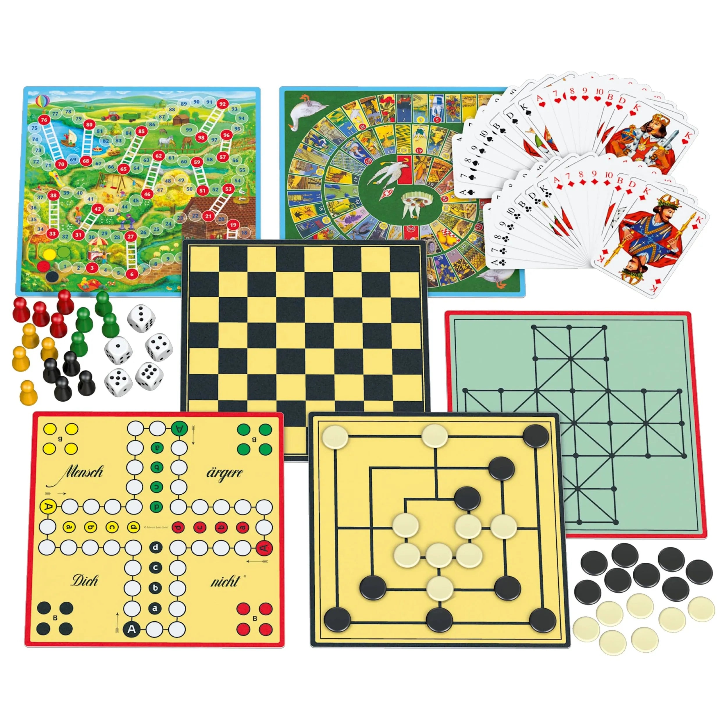 Schmidt Spiele - Colección de Juegos Compacta - Colecciones de Juegos