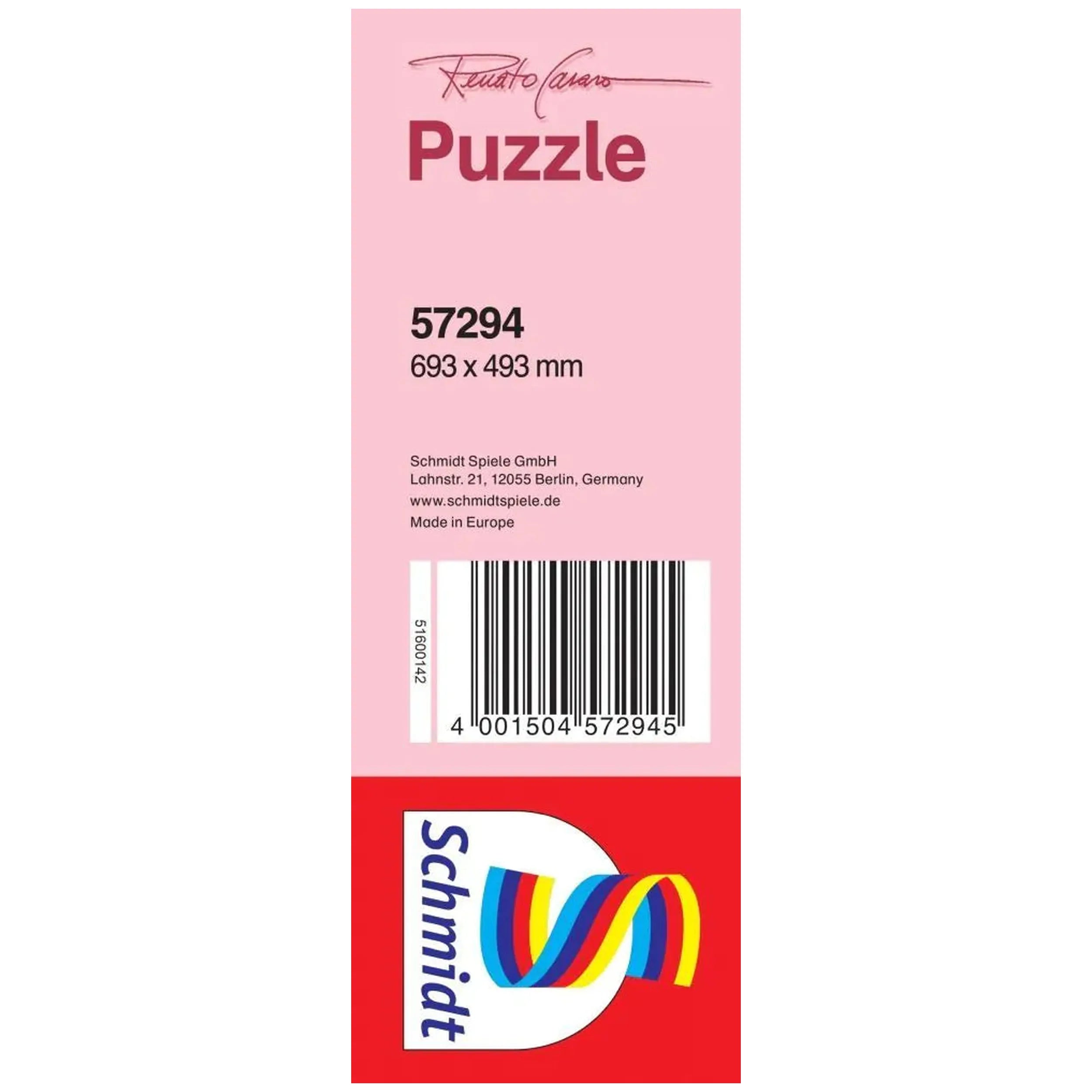 Schmidt Spiele - Filming Break 1000 Pcs - Puzzles