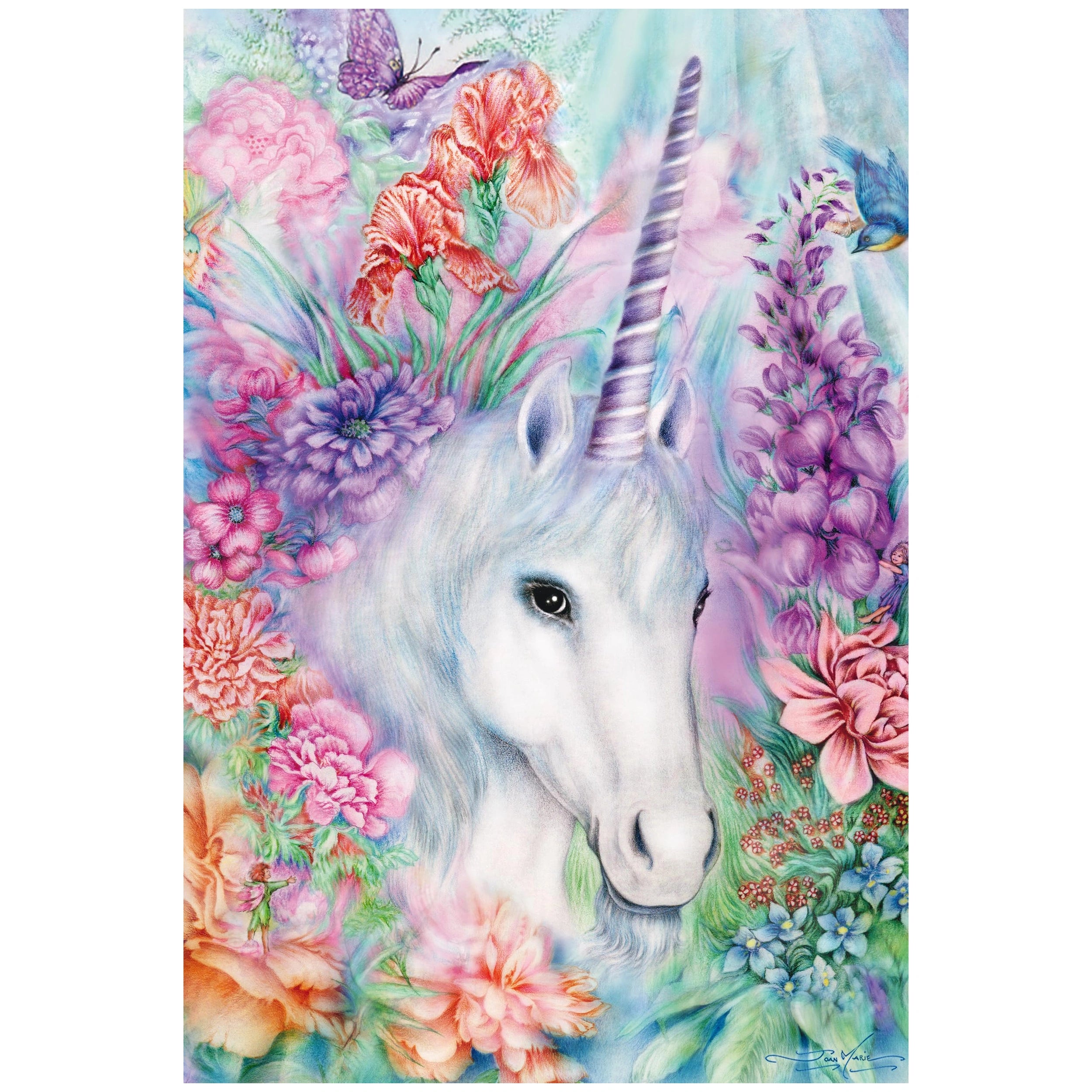 Schmidt Spiele - Belleza de Unicornio Gentil 100 Pzs - Rompecabezas