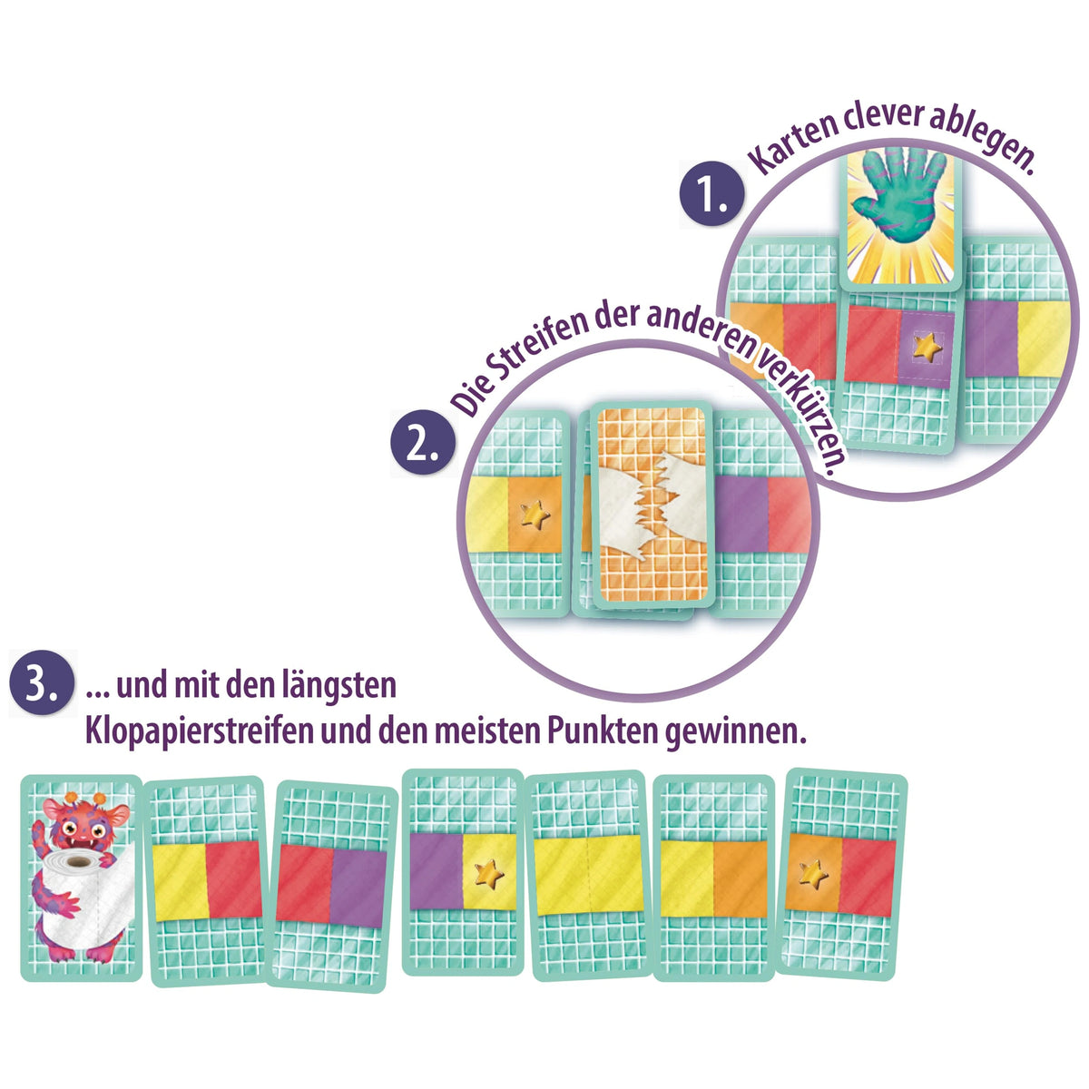 Schmidt Spiele - Monster Role - Card Games