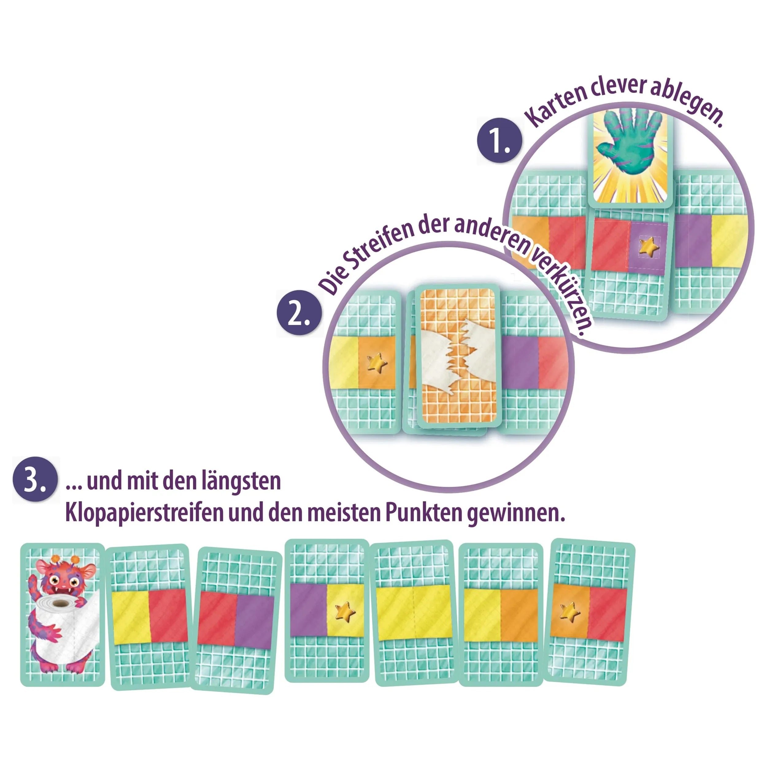 Schmidt Spiele - Monster Role - Card Games