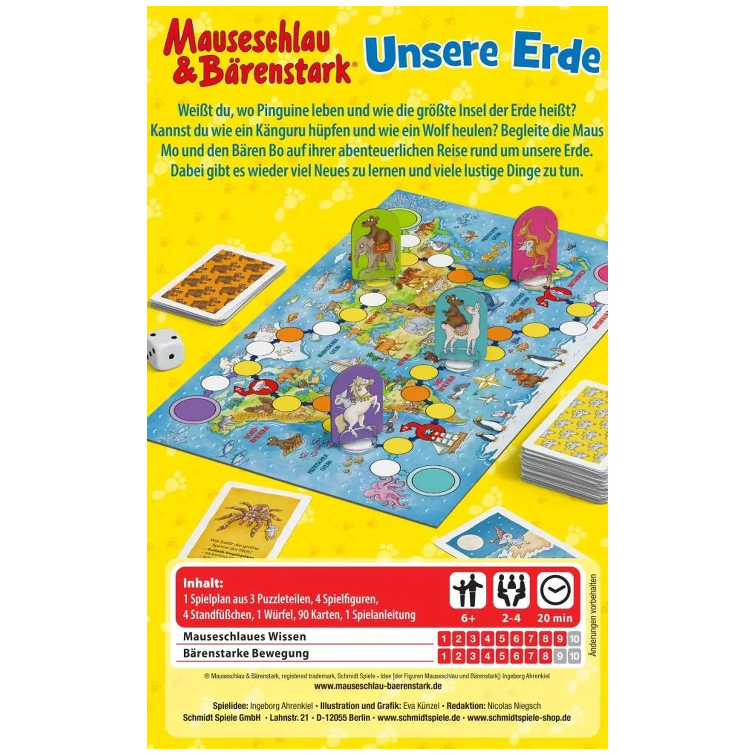 Schmidt Spiele - Nuestro Planeta - Juegos de Mesa para Niños
