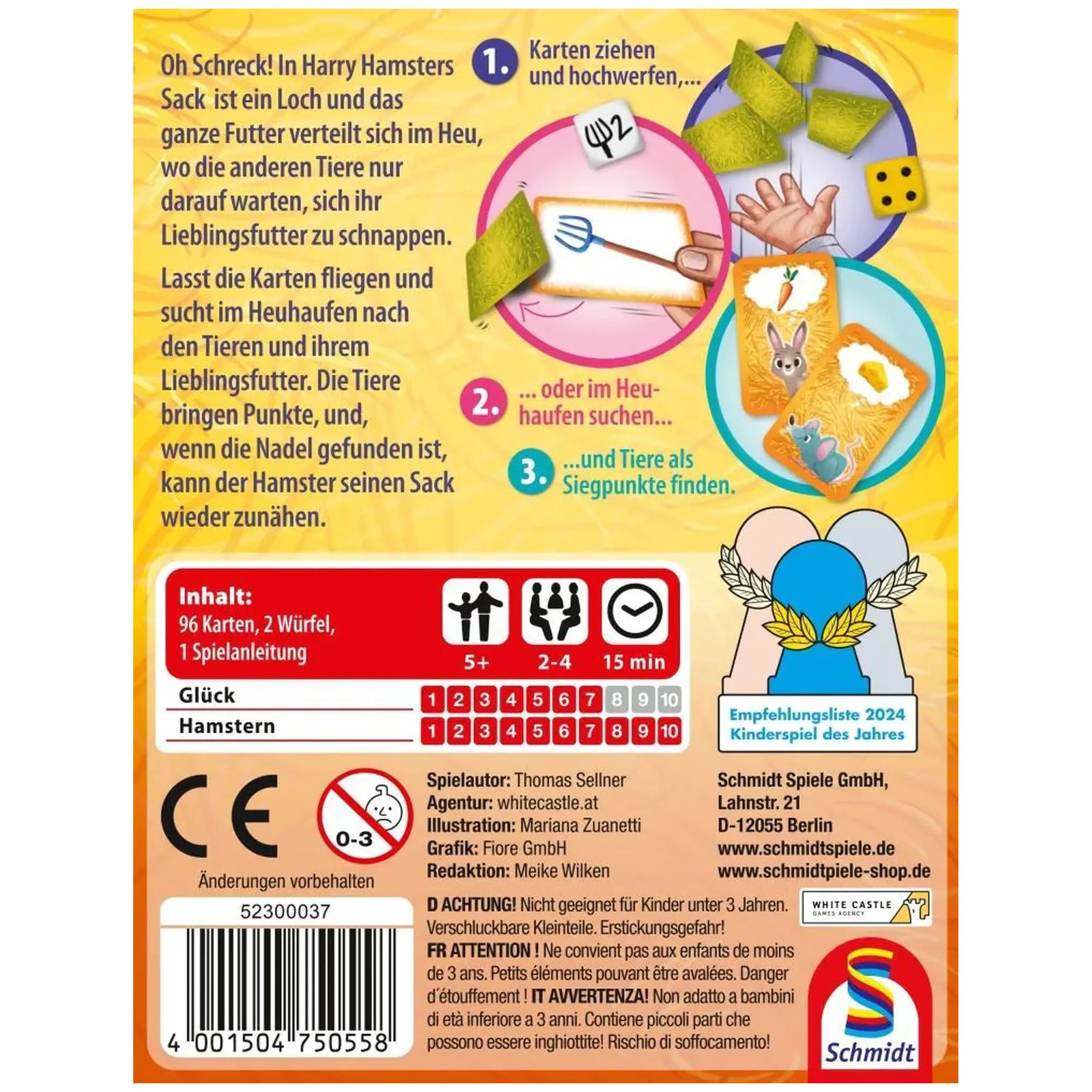 Schmidt Spiele - The Needle in the Haystack - Card Games
