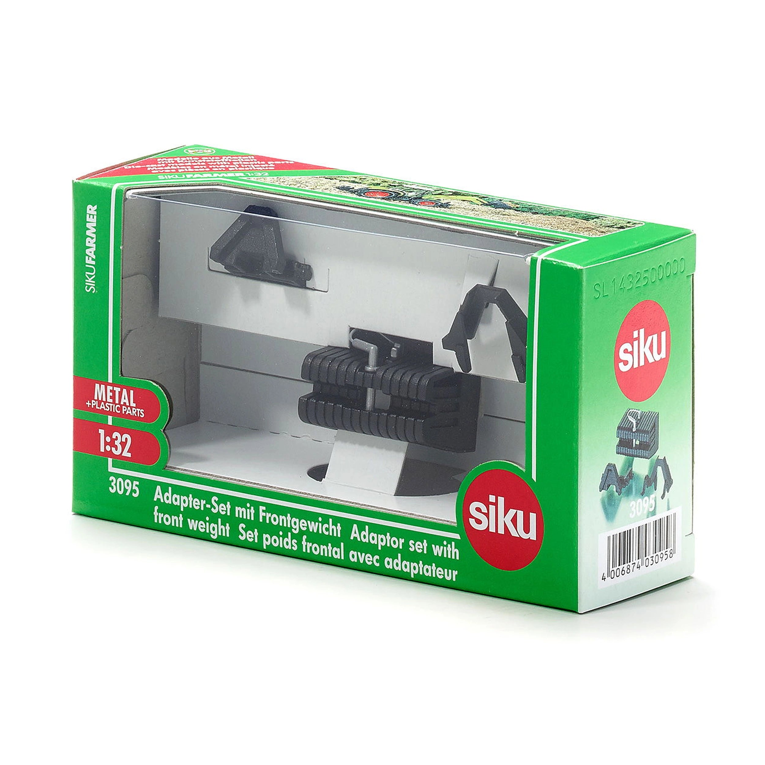 Siku - Juego de adaptadores y peso delantero - Vehículos de juguete