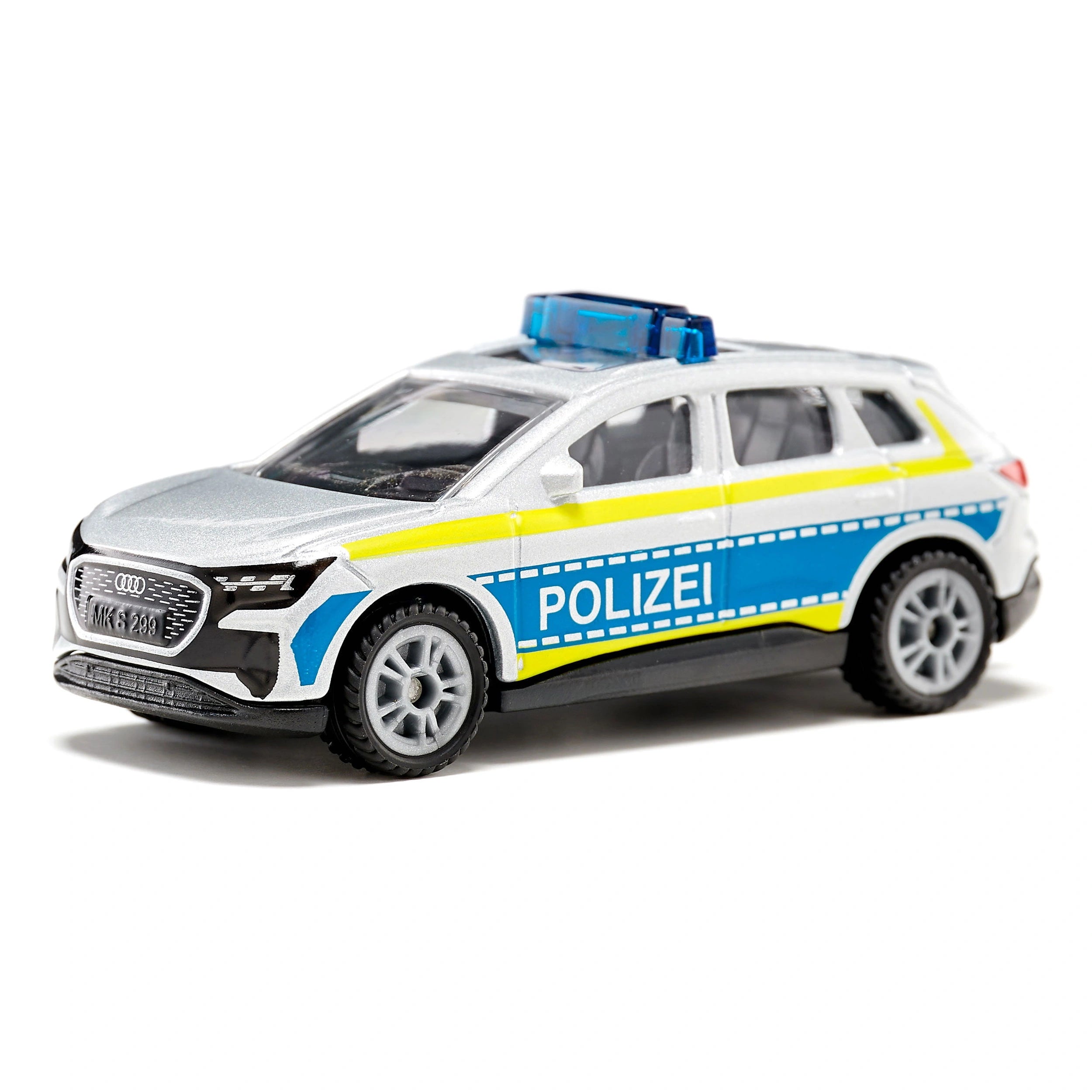 Siku - Audi Q4 Vehículo de emergencia policial - Vehículos de juego