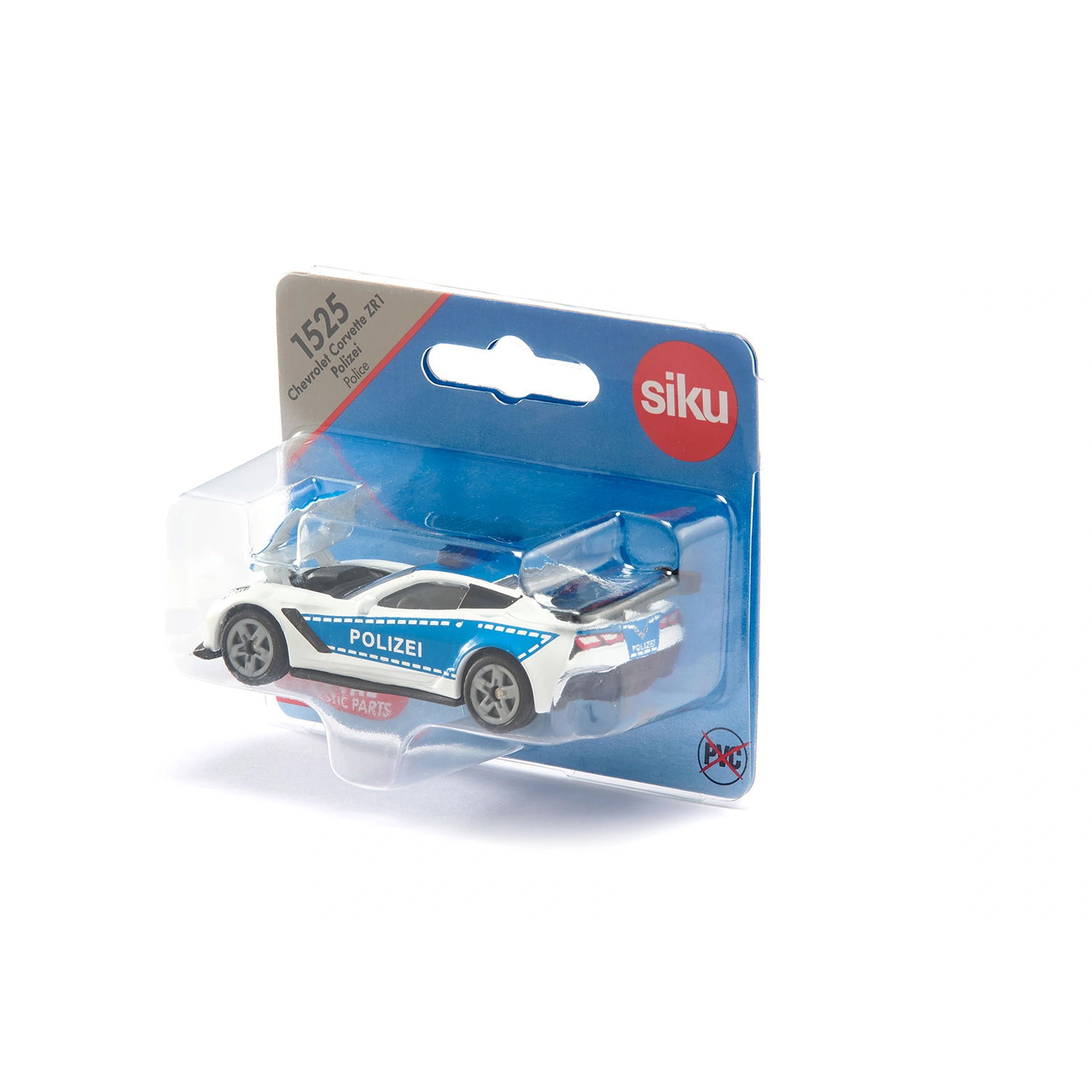 Siku - Chevrolet Corvette ZR1 Policía - Vehículos de Juguete