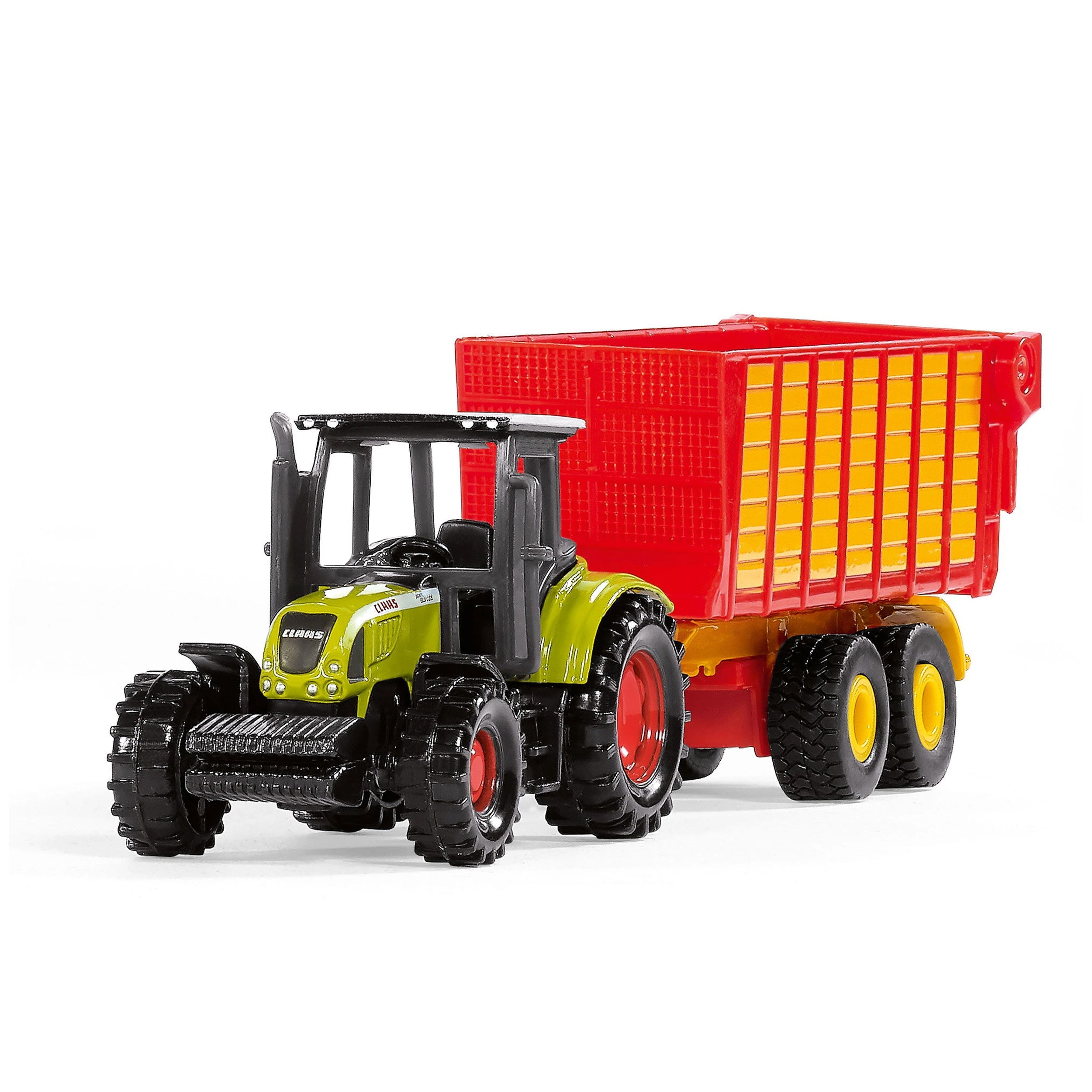 Siku - Tractor Claas con remolque de silo - Vehículos de juego