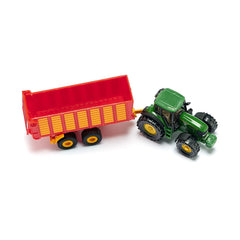 Siku - Tractor Claas con remolque de silo - Vehículos de juego