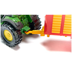 Siku - Tractor Claas con remolque de silo - Vehículos de juego