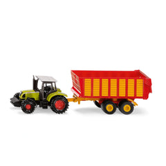 Siku - Tractor Claas con remolque de silo - Vehículos de juego