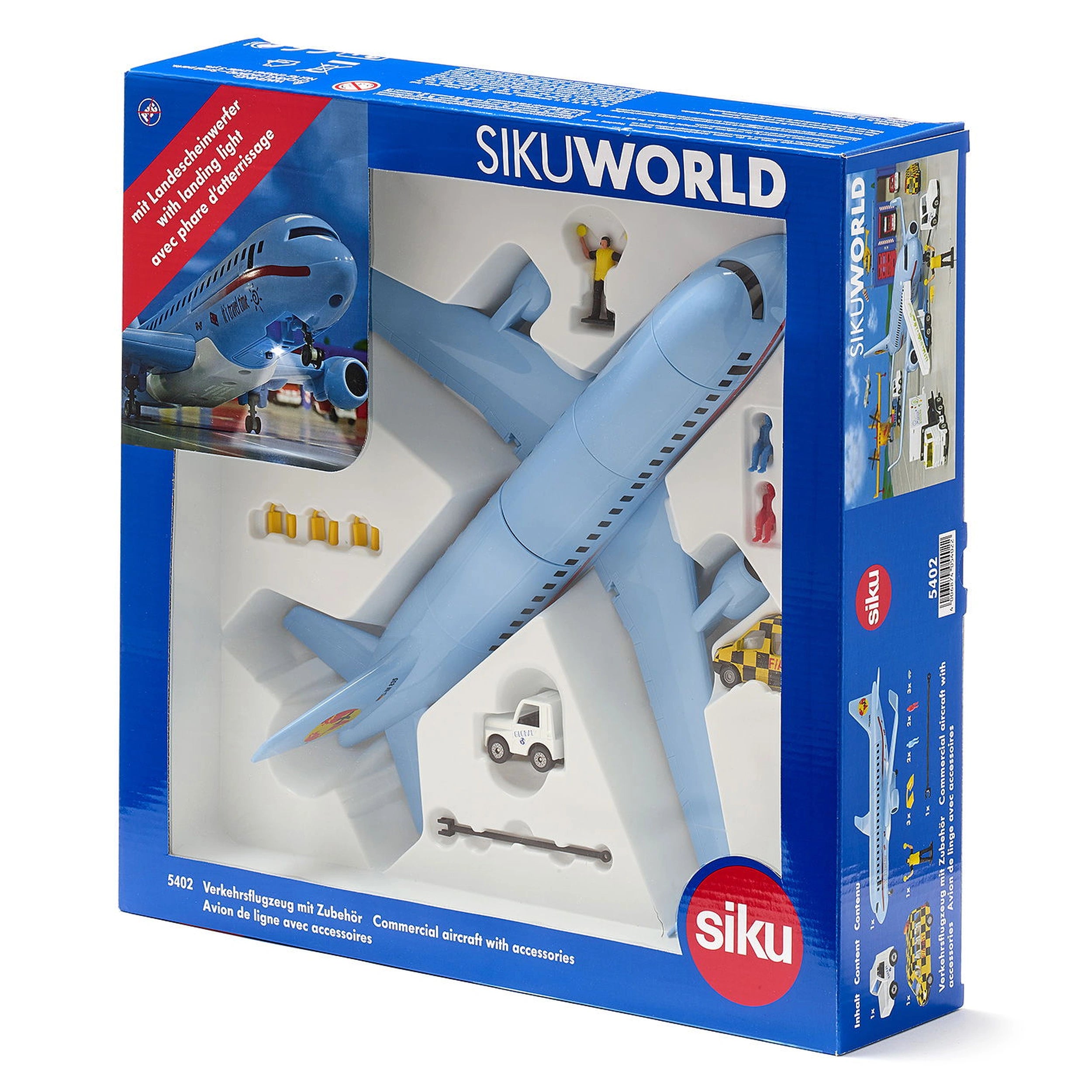 Siku - Commercial aircraft with accessories - Toy Playsets
