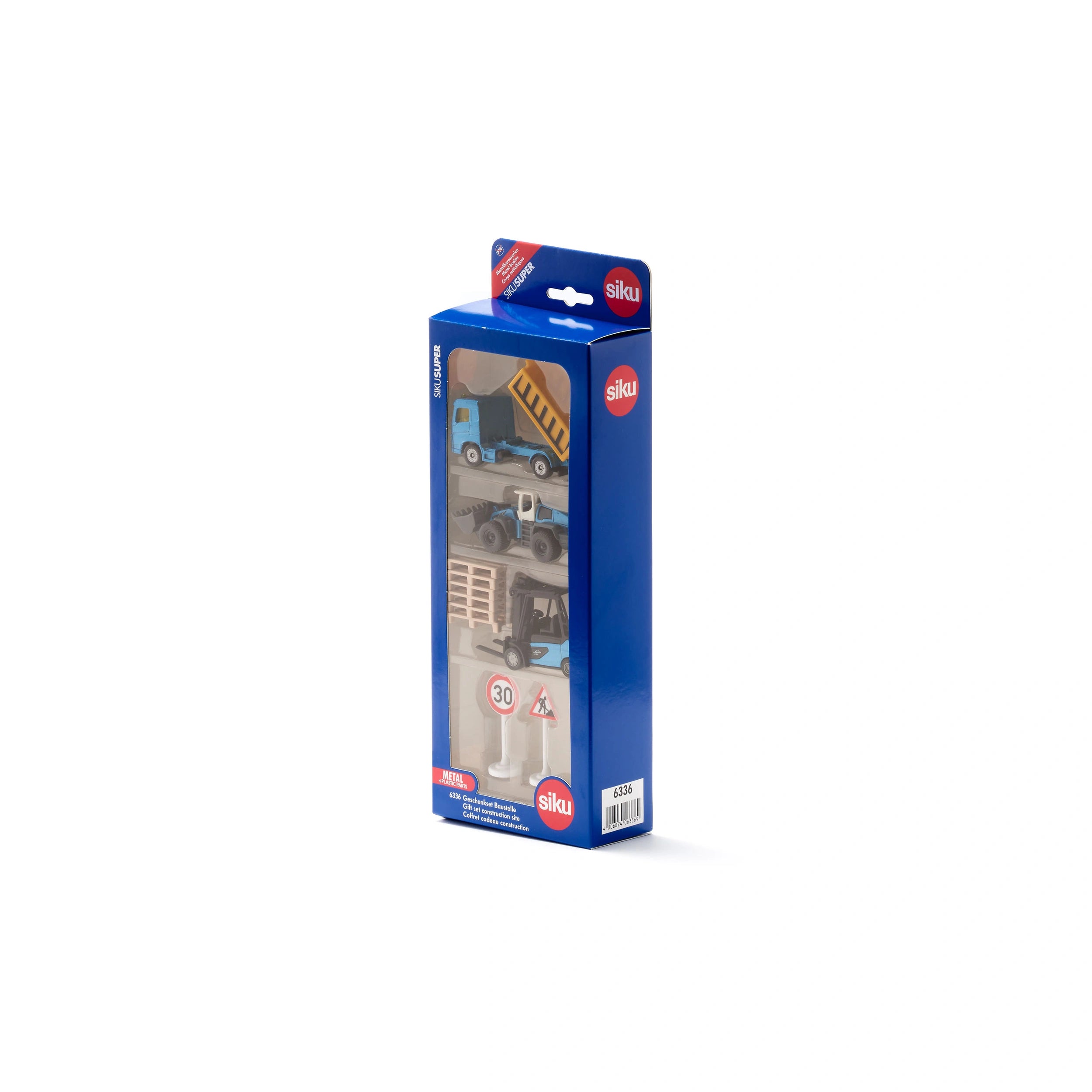 Siku - Set de Regalo de Sitio de Construcción - Vehículos de Juego