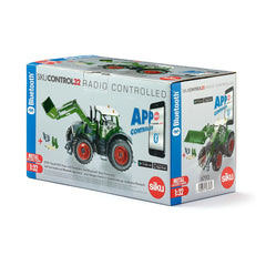 Siku - Fendt 933 Vario con cargadora frontal y control de app Bluetooth - Vehículos de Juego