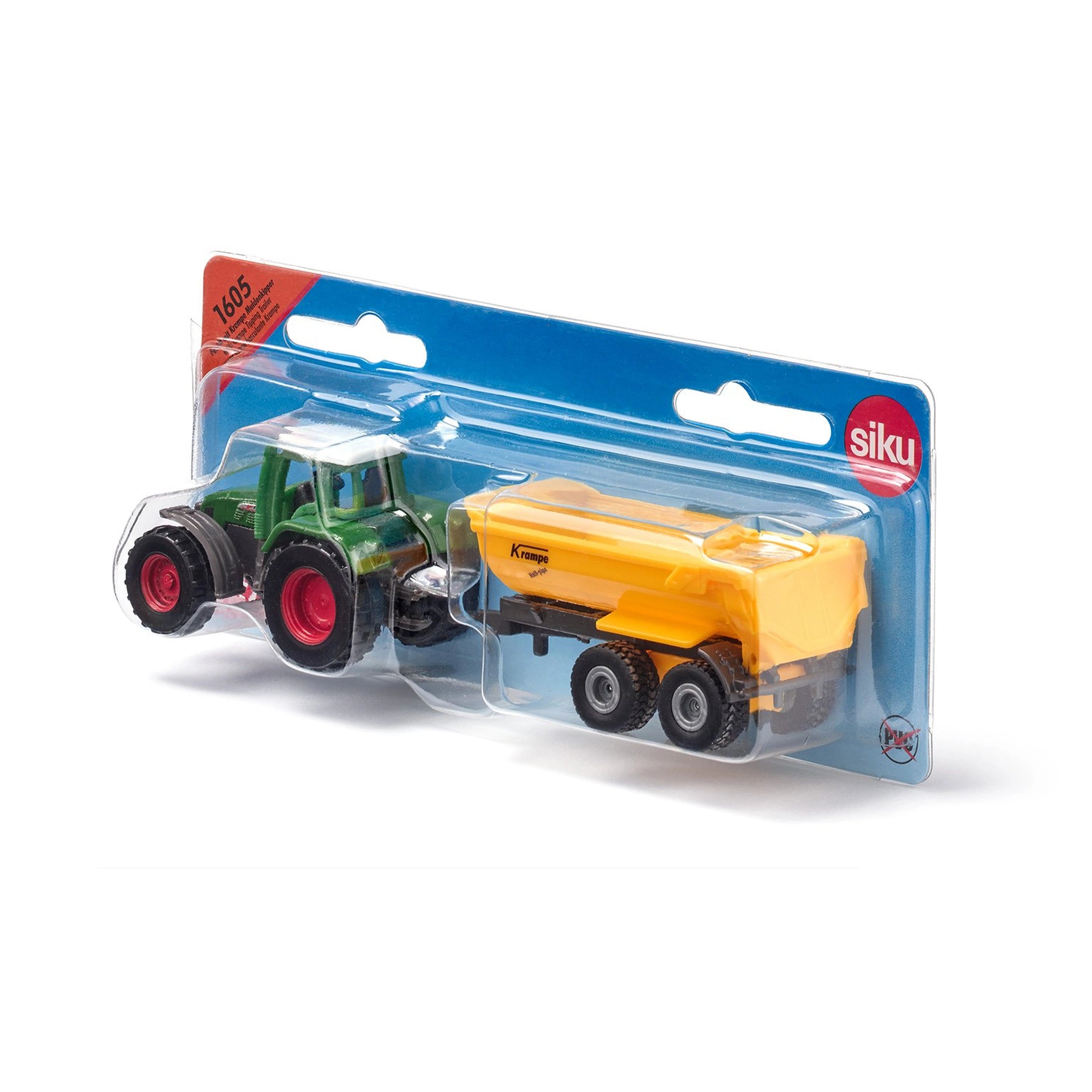 Siku - Fendt with Krampe tipping trailer - Play Vehicles