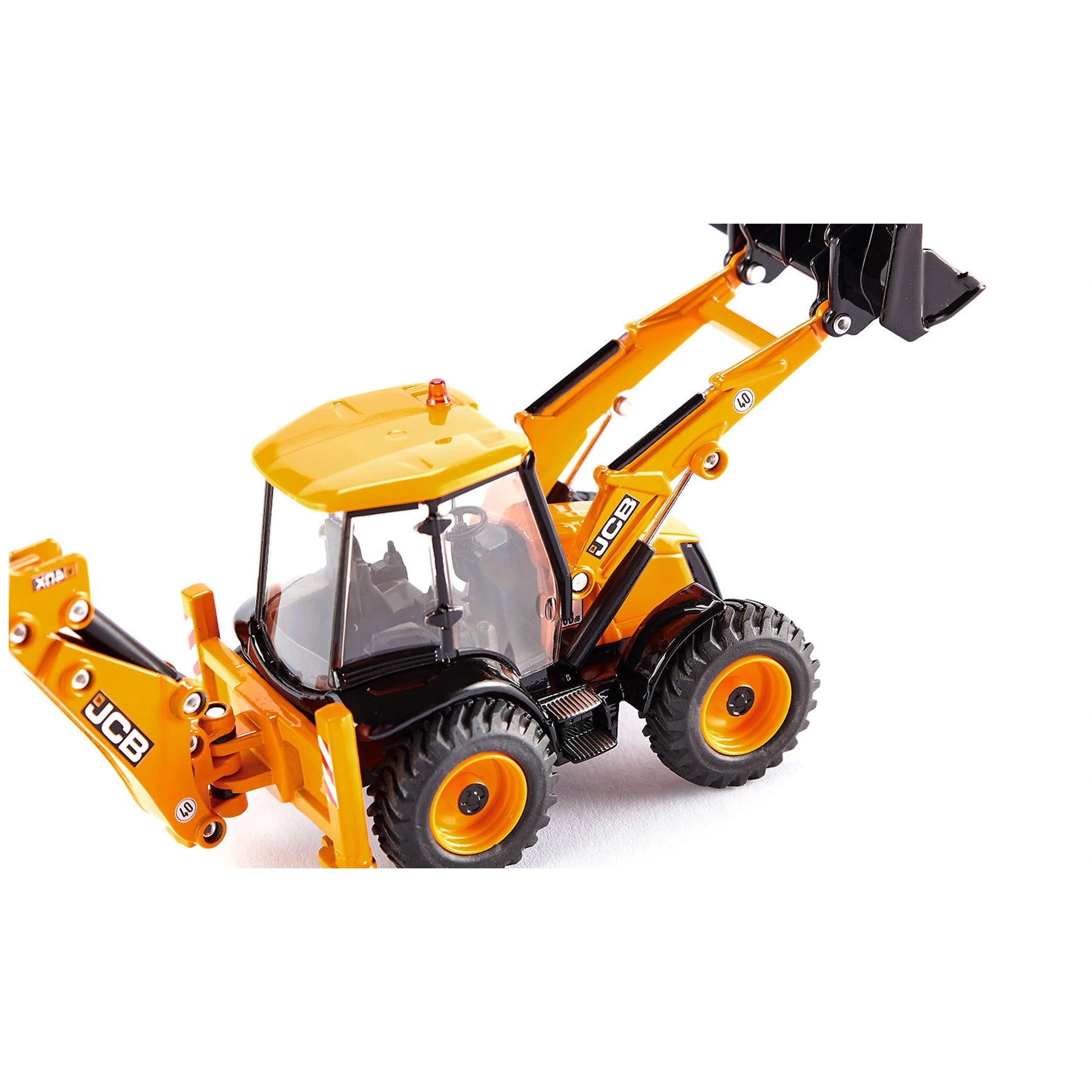 Siku - Cargadora retro JCB 4CX - Vehículos de juego