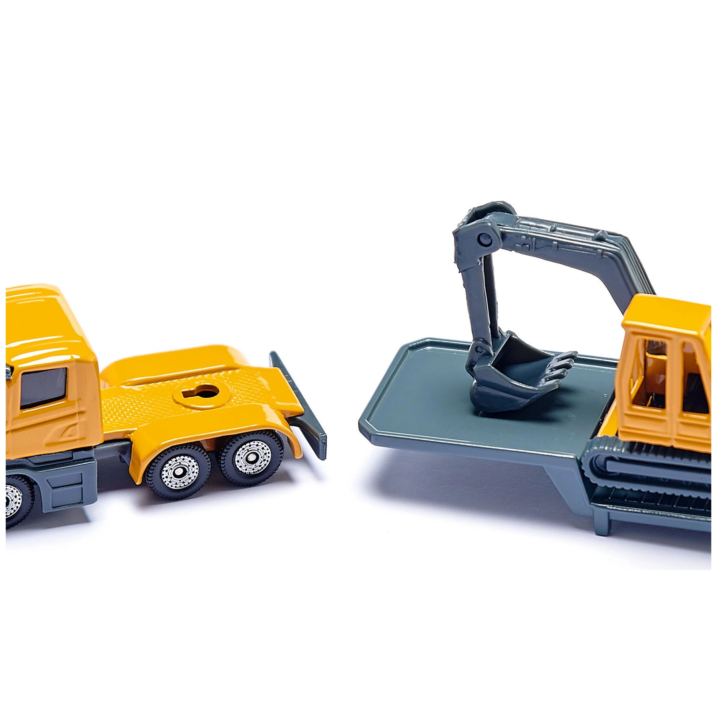 Siku - Low loader with excavator - Play Vehicles