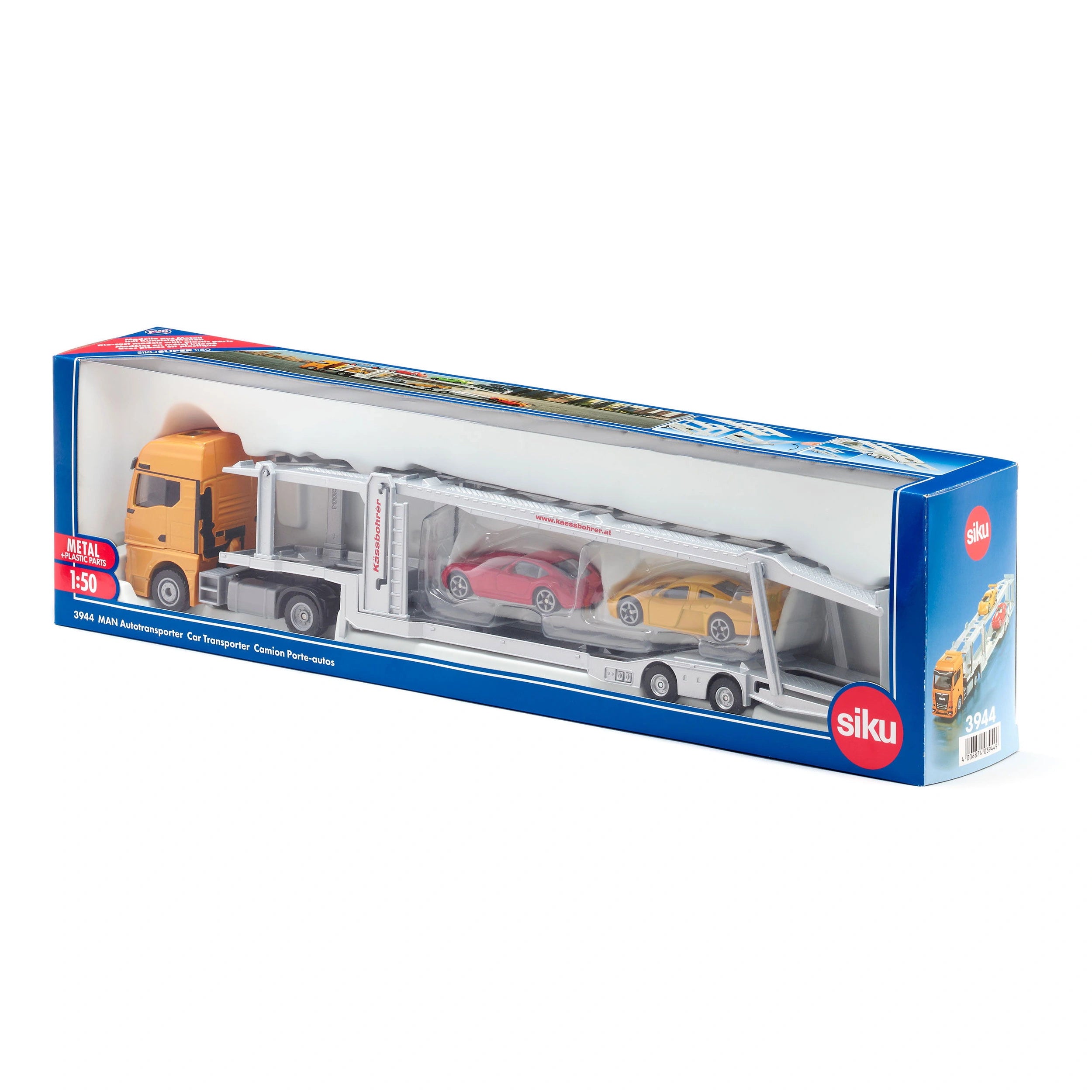 Siku - Transportador de coches MAN - Vehículos de juego
