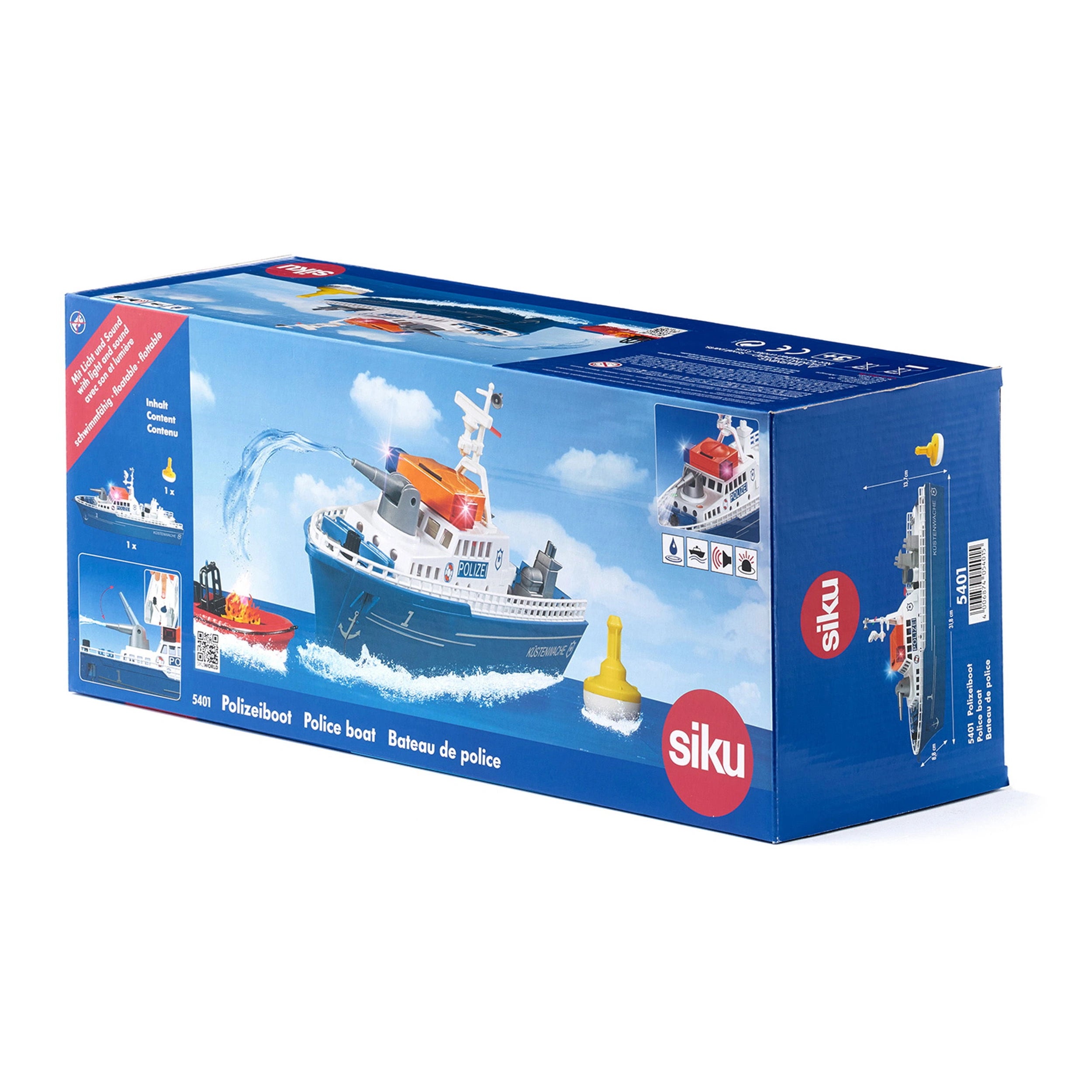 Siku - Police boat - Play Vehicles