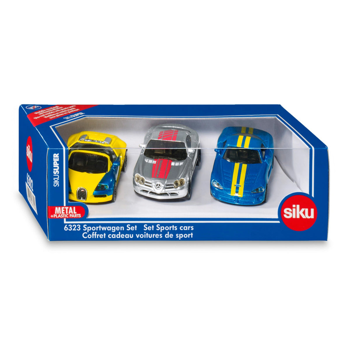 Siku - Set de coches deportivos - Vehículos de juego