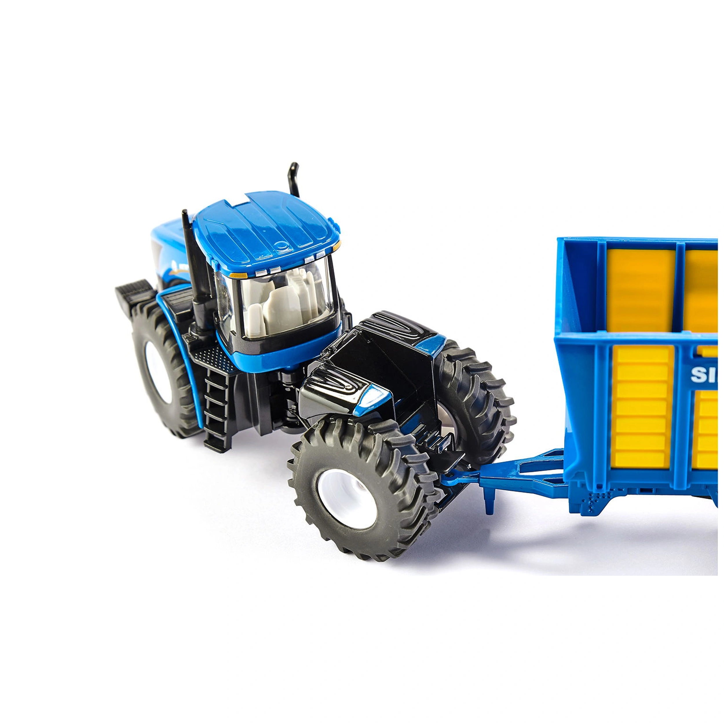 Siku - Tractor con remolque de silo - Vehículos de juego