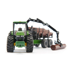Siku - Tractor con remolque forestal - Vehículos de juego