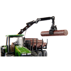 Siku - Tractor con remolque forestal - Vehículos de juego