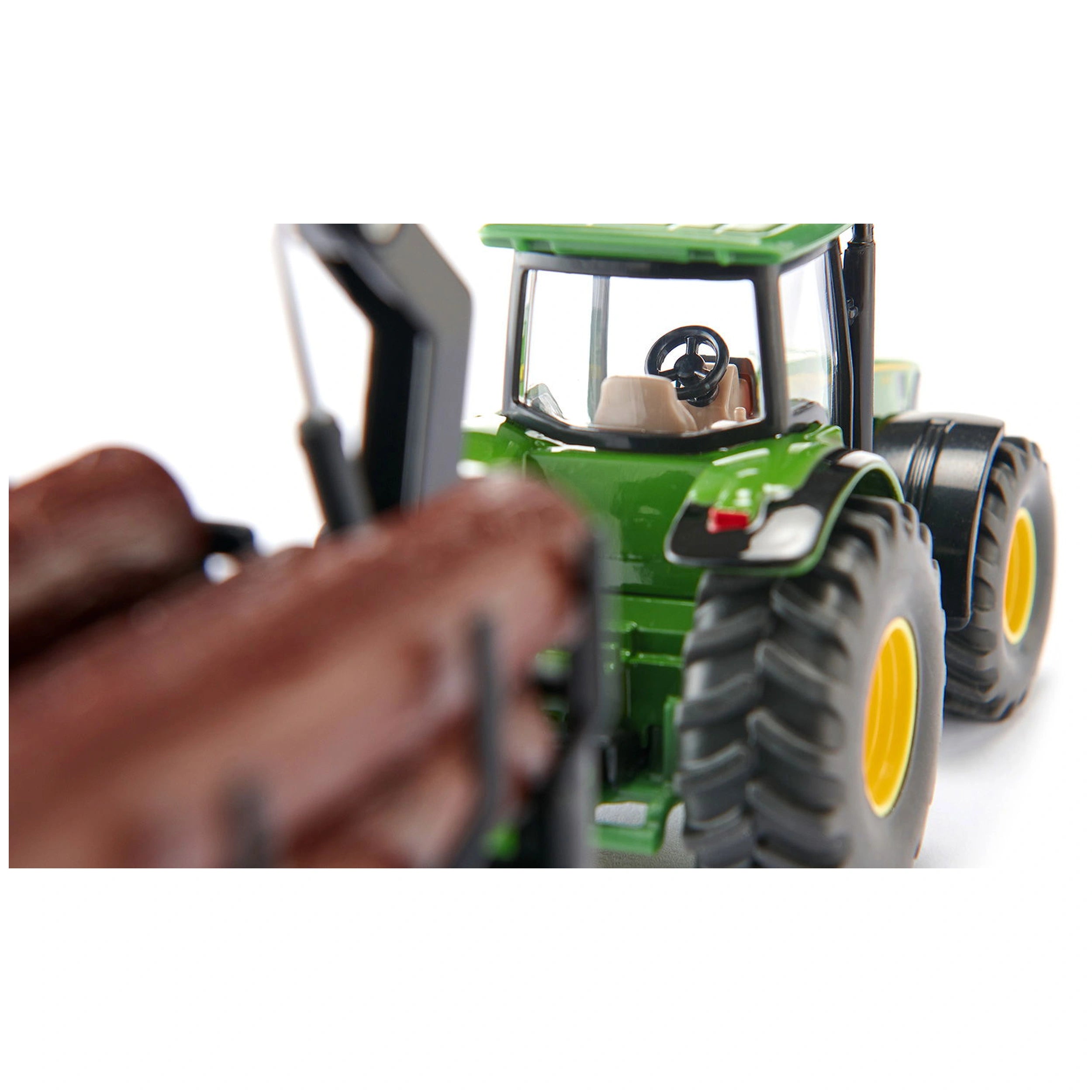 Siku - Tractor con remolque forestal - Vehículos de juego