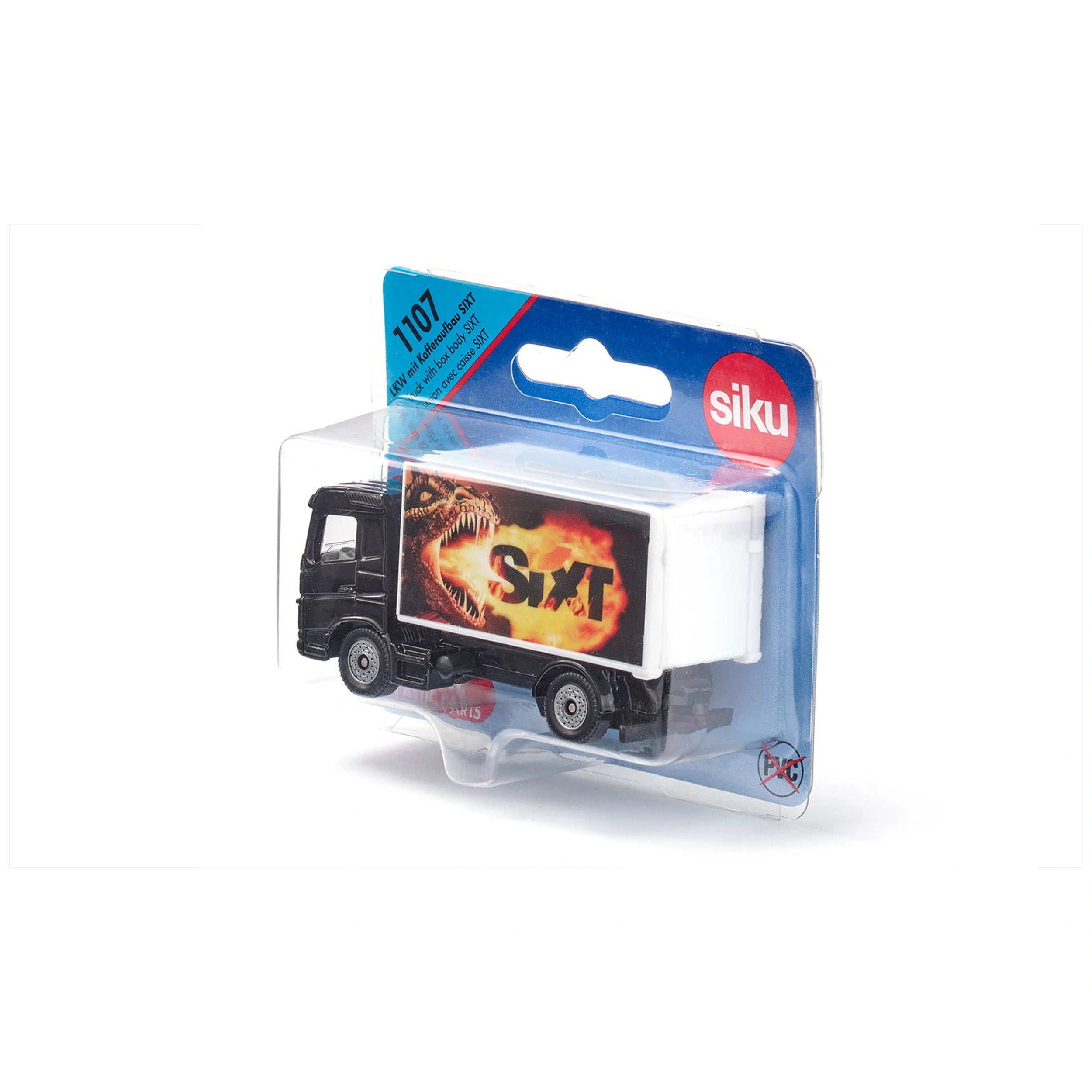 Siku - Camión con caja Sixt - Vehículos de juguete