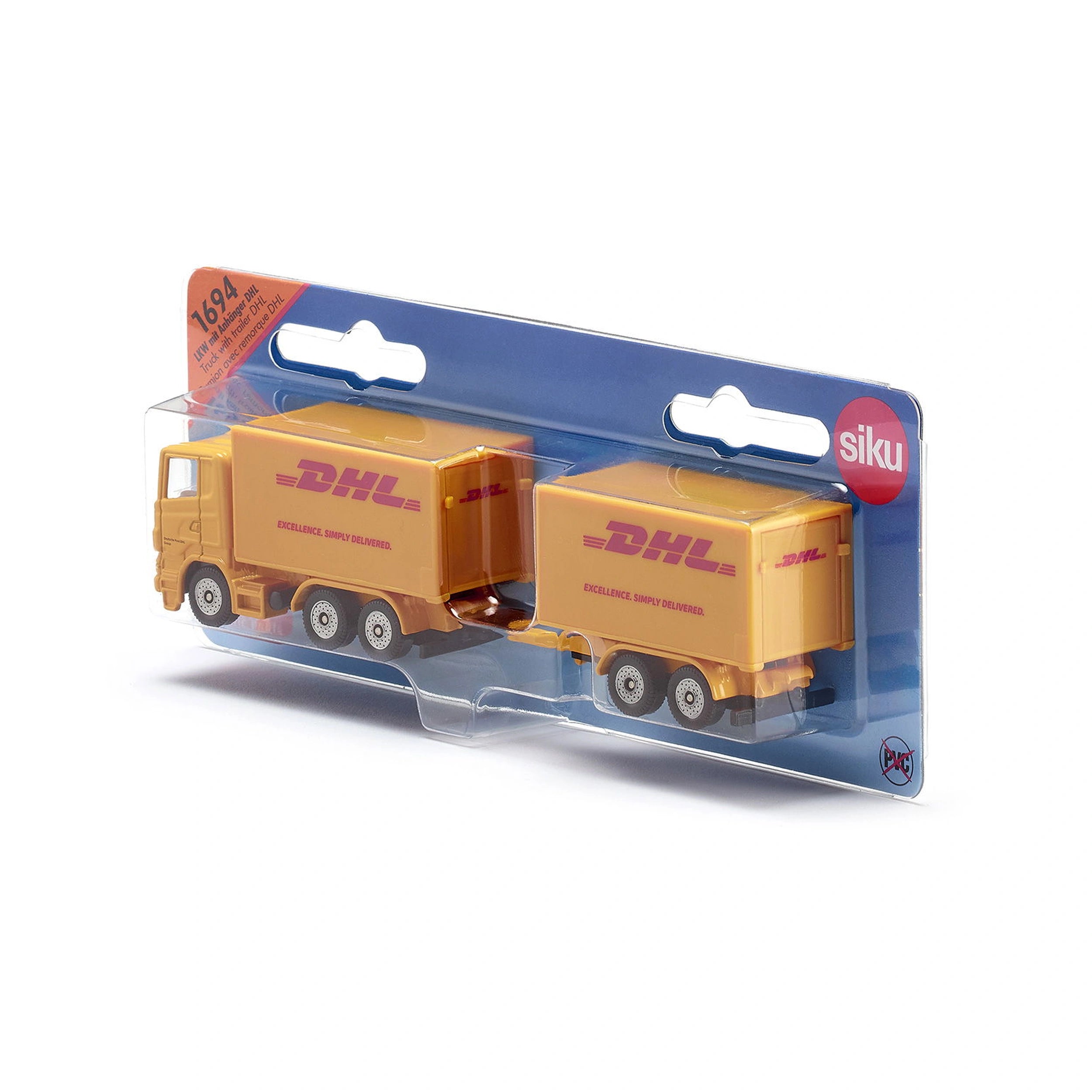Siku - Camión con remolque DHL - Vehículos de juego