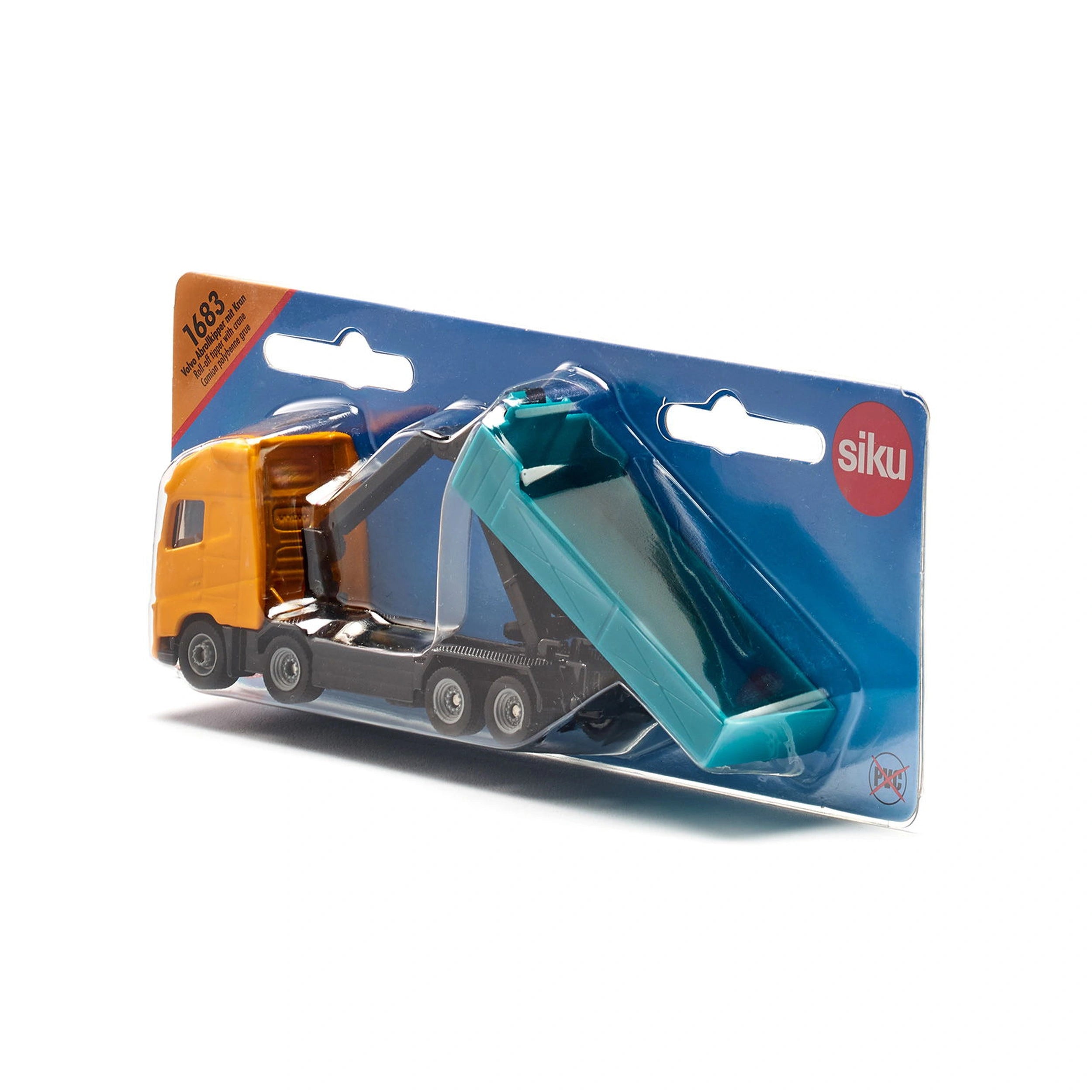 Siku - Volvo Roll-off tipper with crane - Play Vehicles